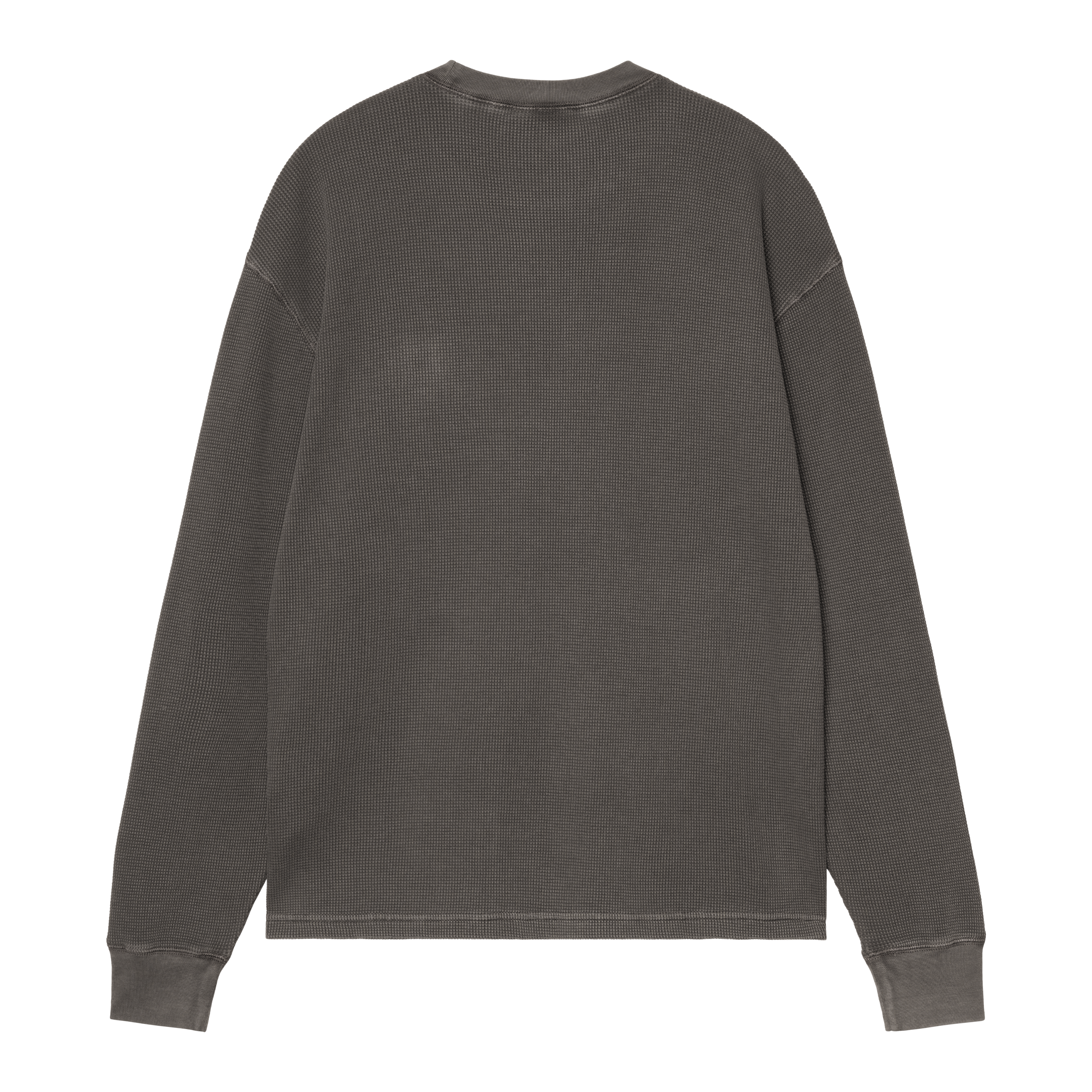 Carhartt WIP L/S Vista Waffle T-Shirt, Black | Official Online Store