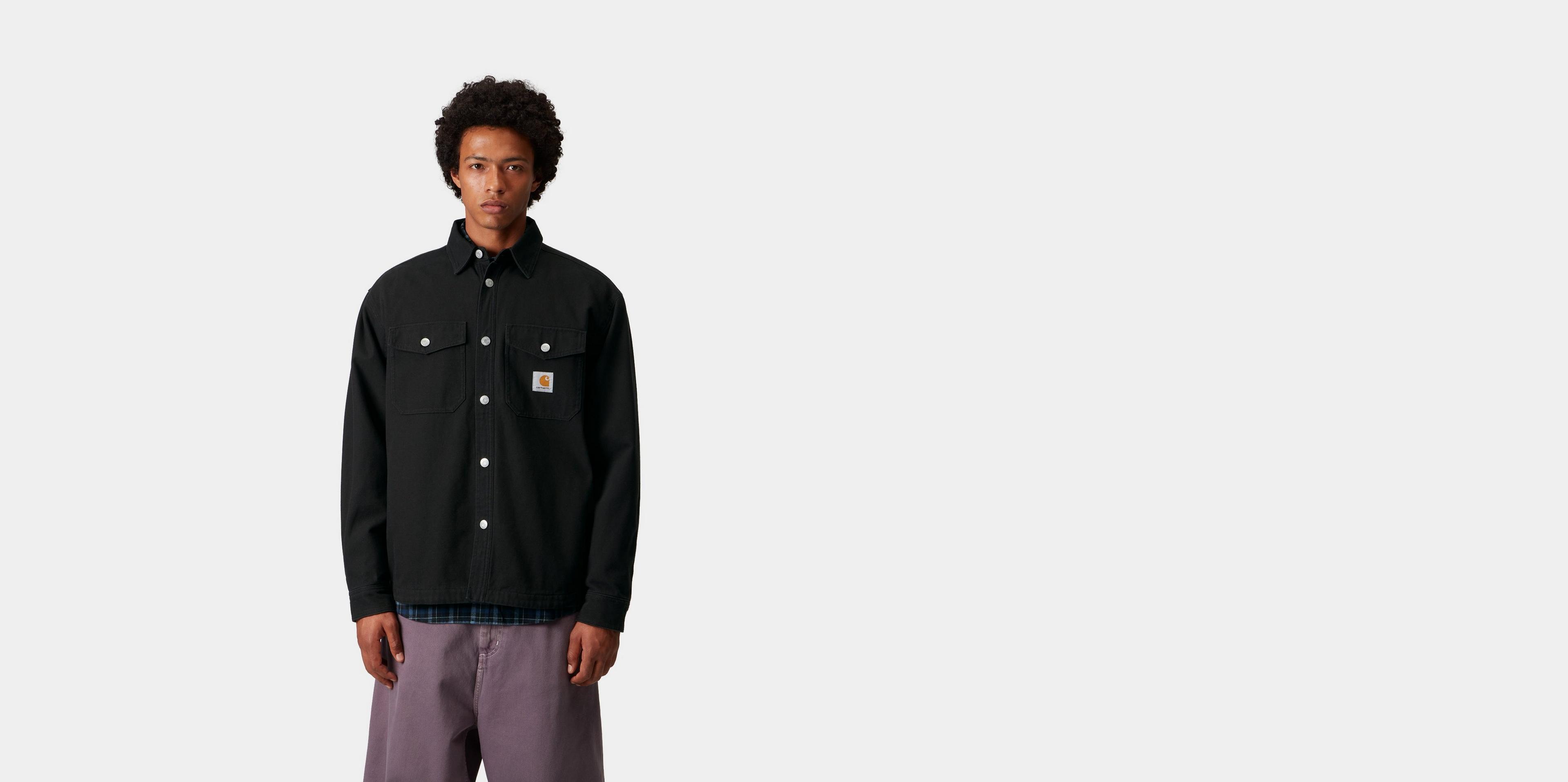 Carhartt WIP Selby Shirt Jac, Black | Official Online Store