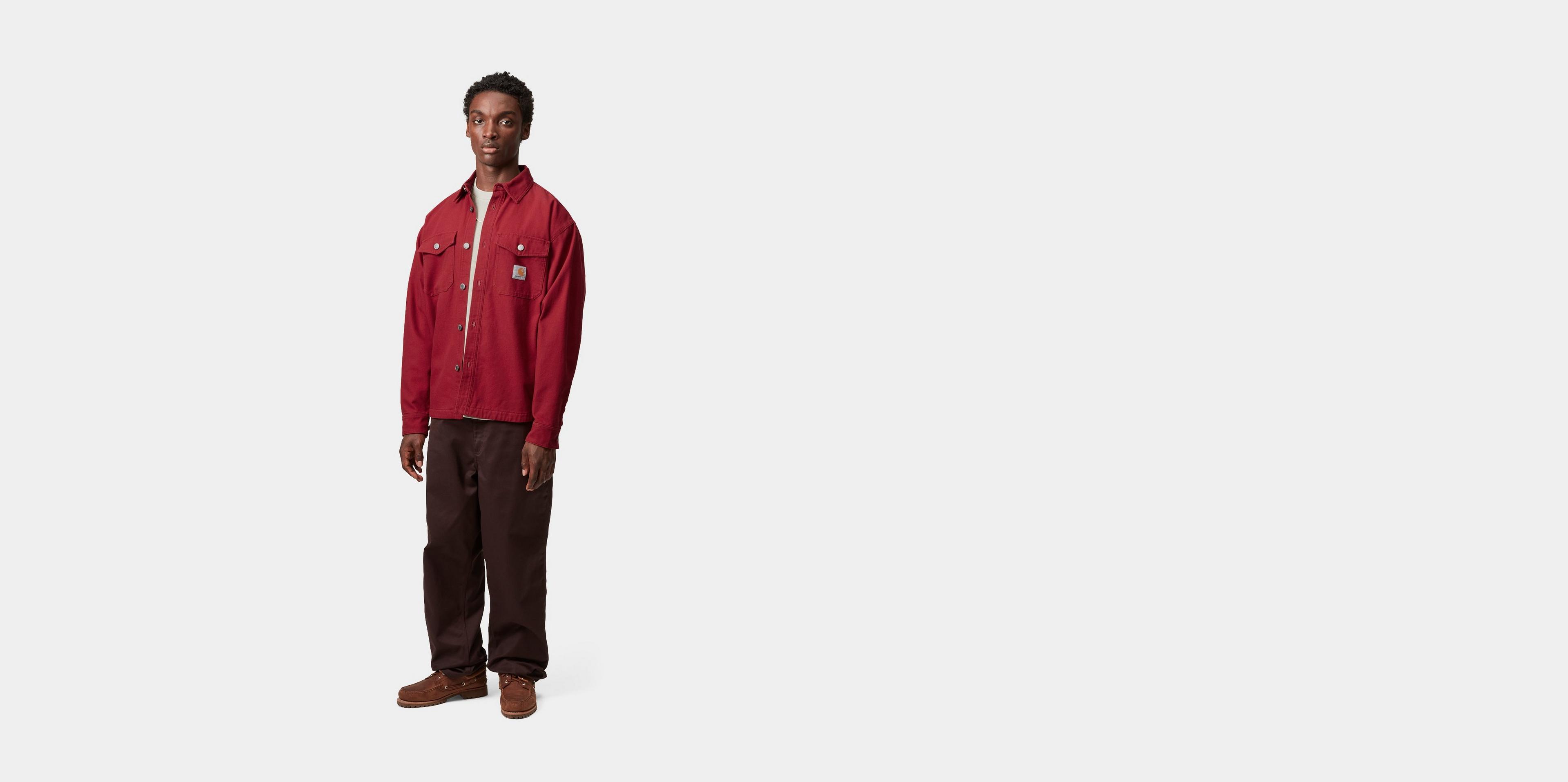 Carhartt WIP Selby Shirt Jac, Scarlet | Official Online Store