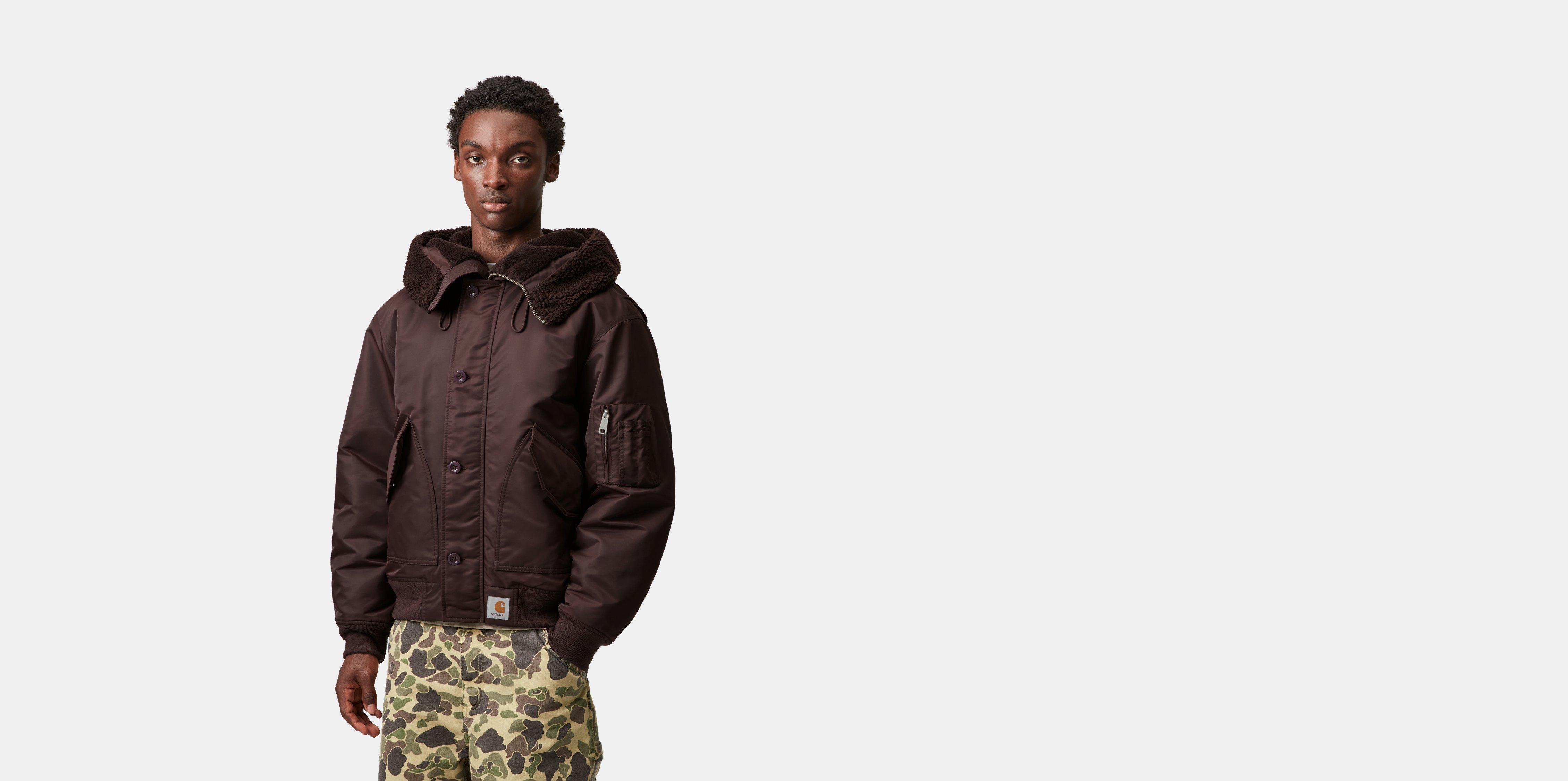 Carhartt WIP Hd Oltera Bomber, Palisander / Angelite | Official