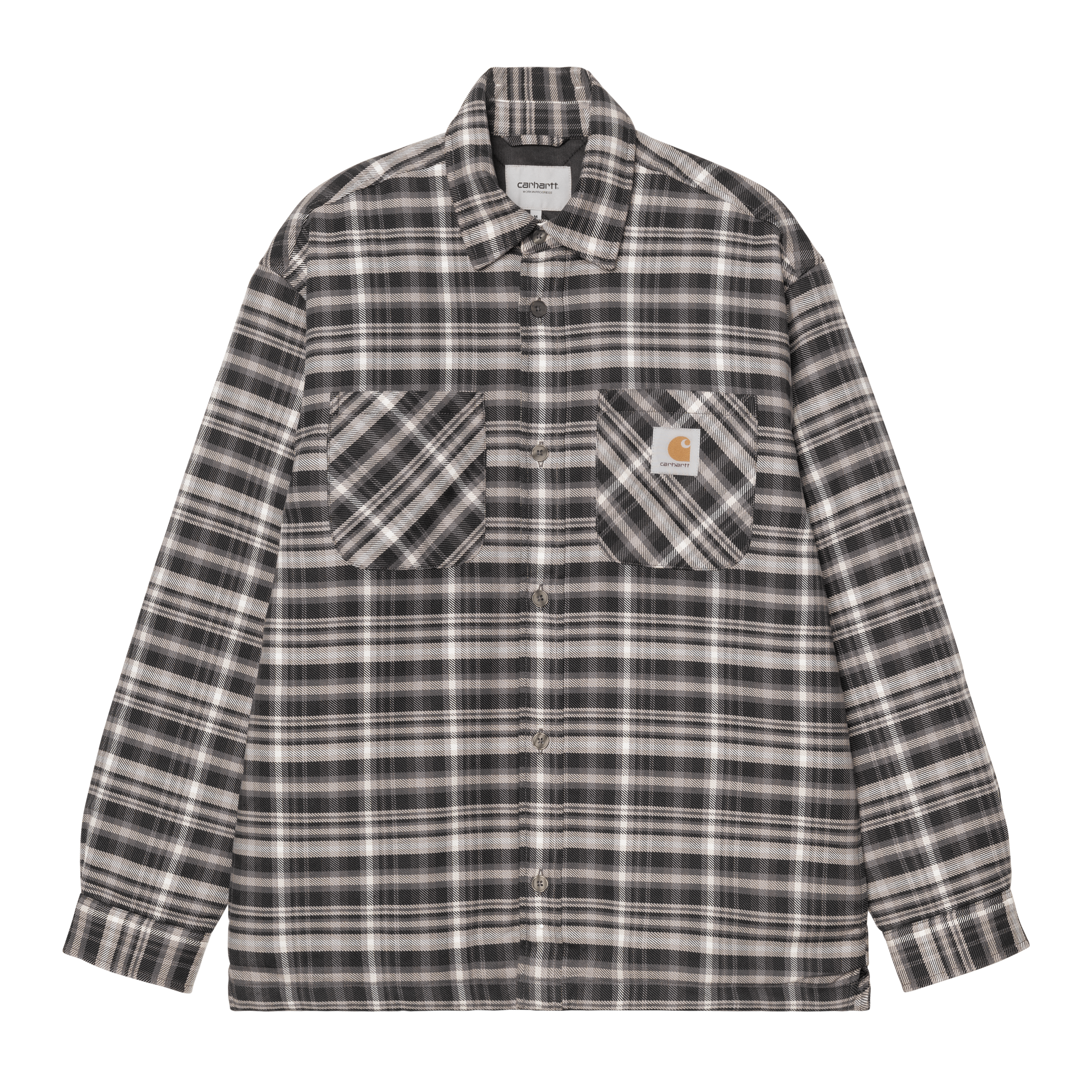 Carhartt WIP Cronyn Shirt Jac Cronyn Check, Porphyry | brown|multicolor | S | Men