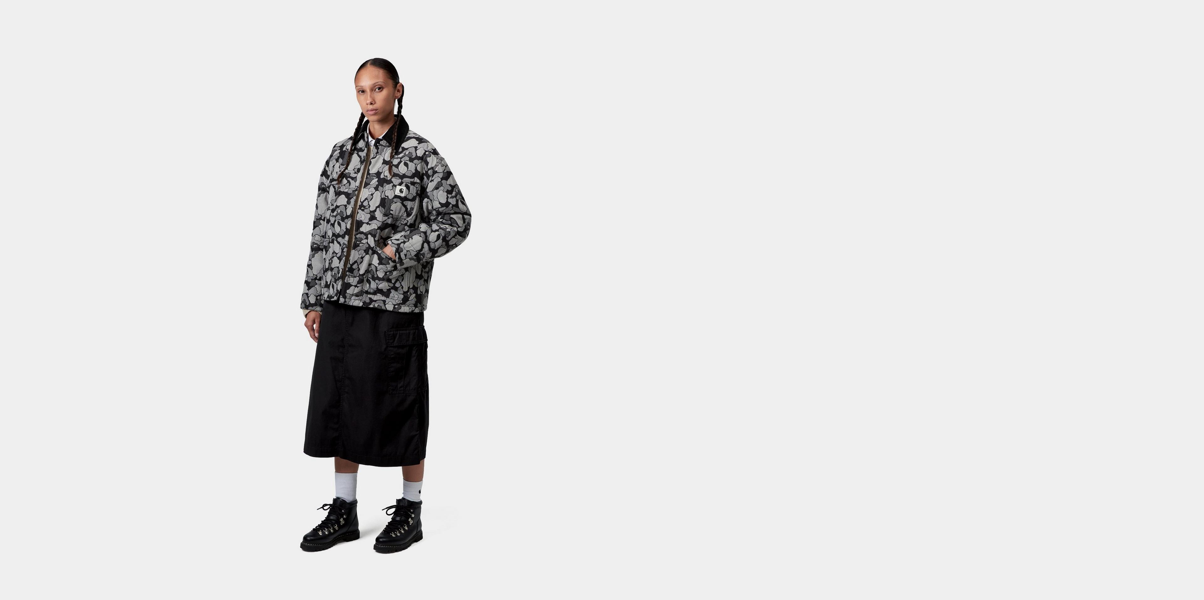 Carhartt WIP Women's Tapestry Chore Coat, Camo Duck Jacquard