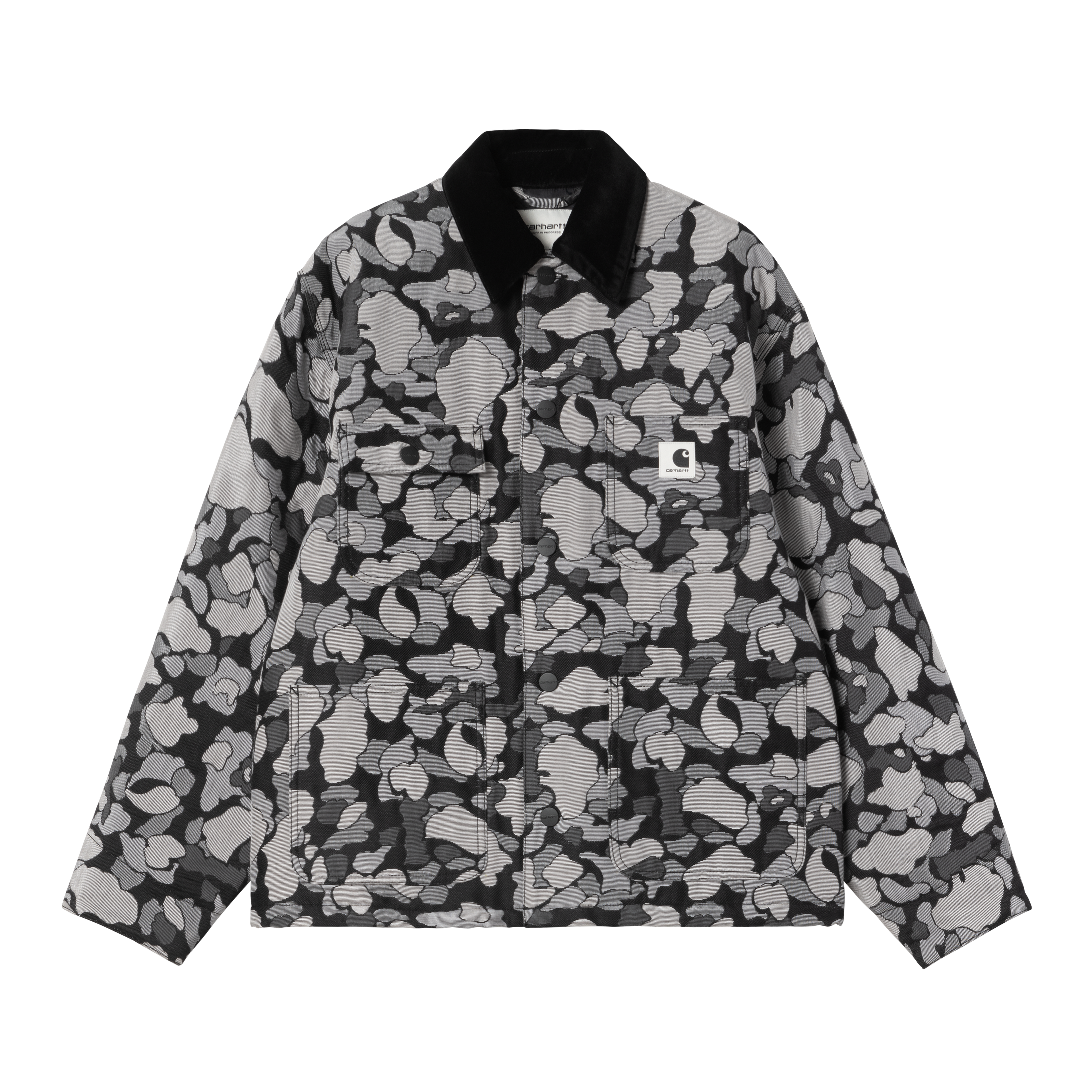 Carhartt WIP Women's Tapestry Chore Coat, Camo Duck Jacquard