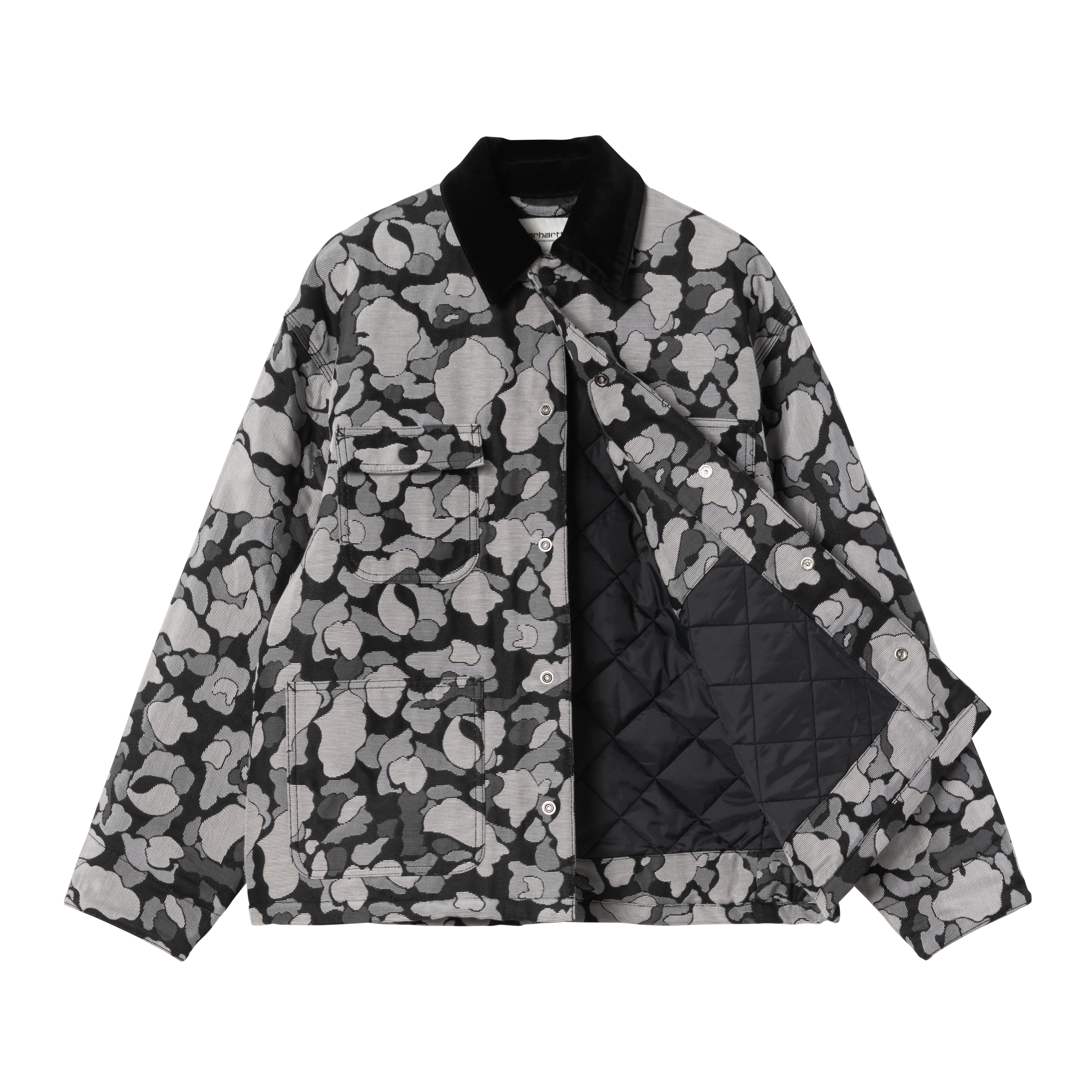 Carhartt WIP Women's Tapestry Chore Coat, Camo Duck Jacquard