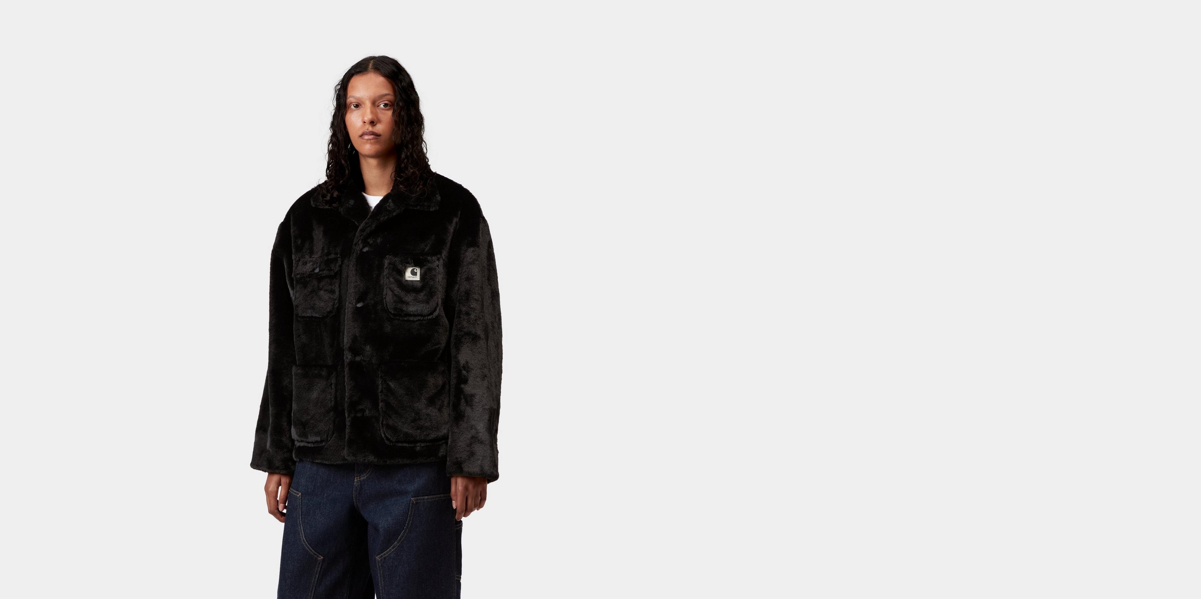 Carhartt WIP W' Olney Michigan Coat, Black | Official Online Store