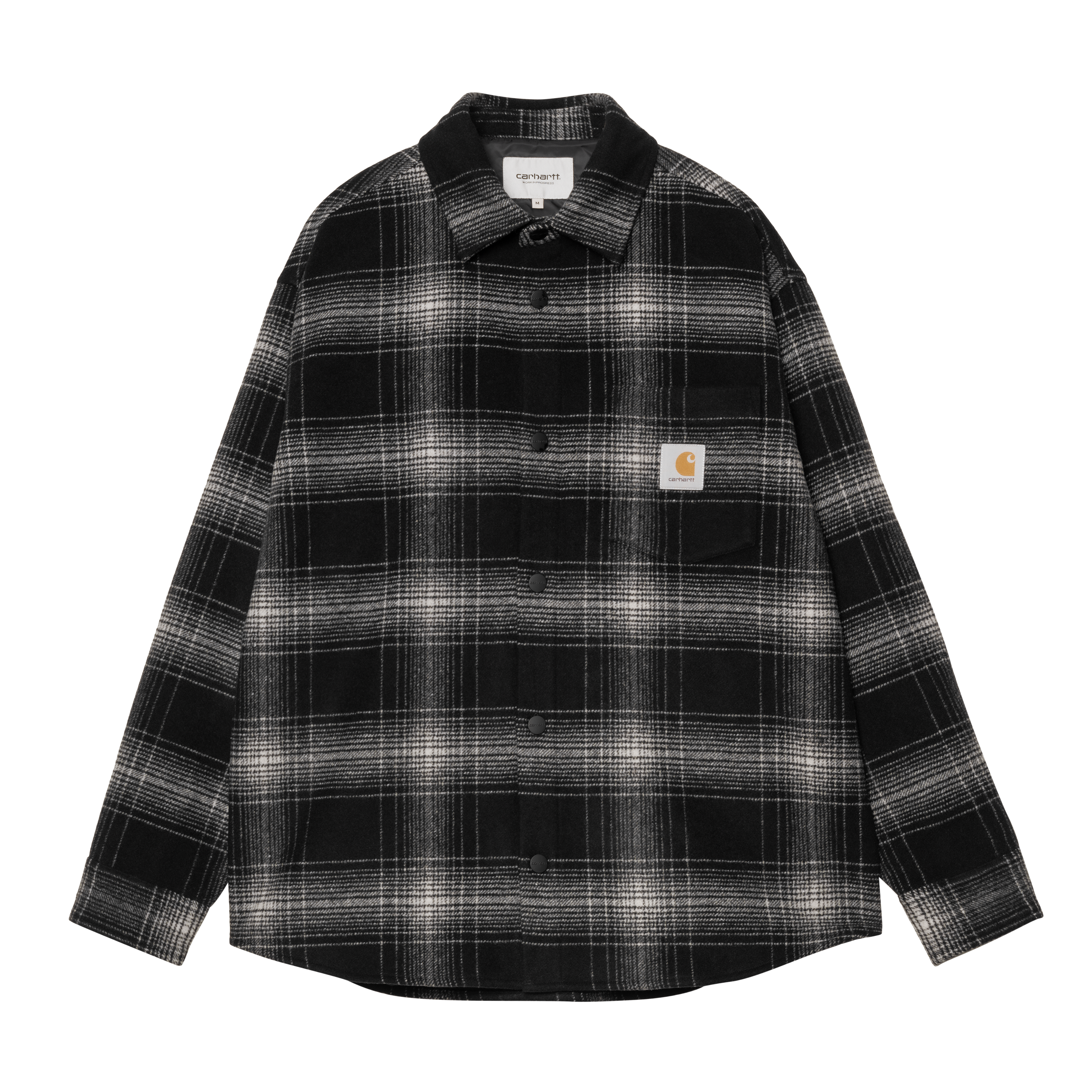Carhartt WIP フランネル 長袖シャツ ブラック・ホワイトチェック SHELLTER ONLINE SHOPは Carhartt WIP(カーハート ワークイン
