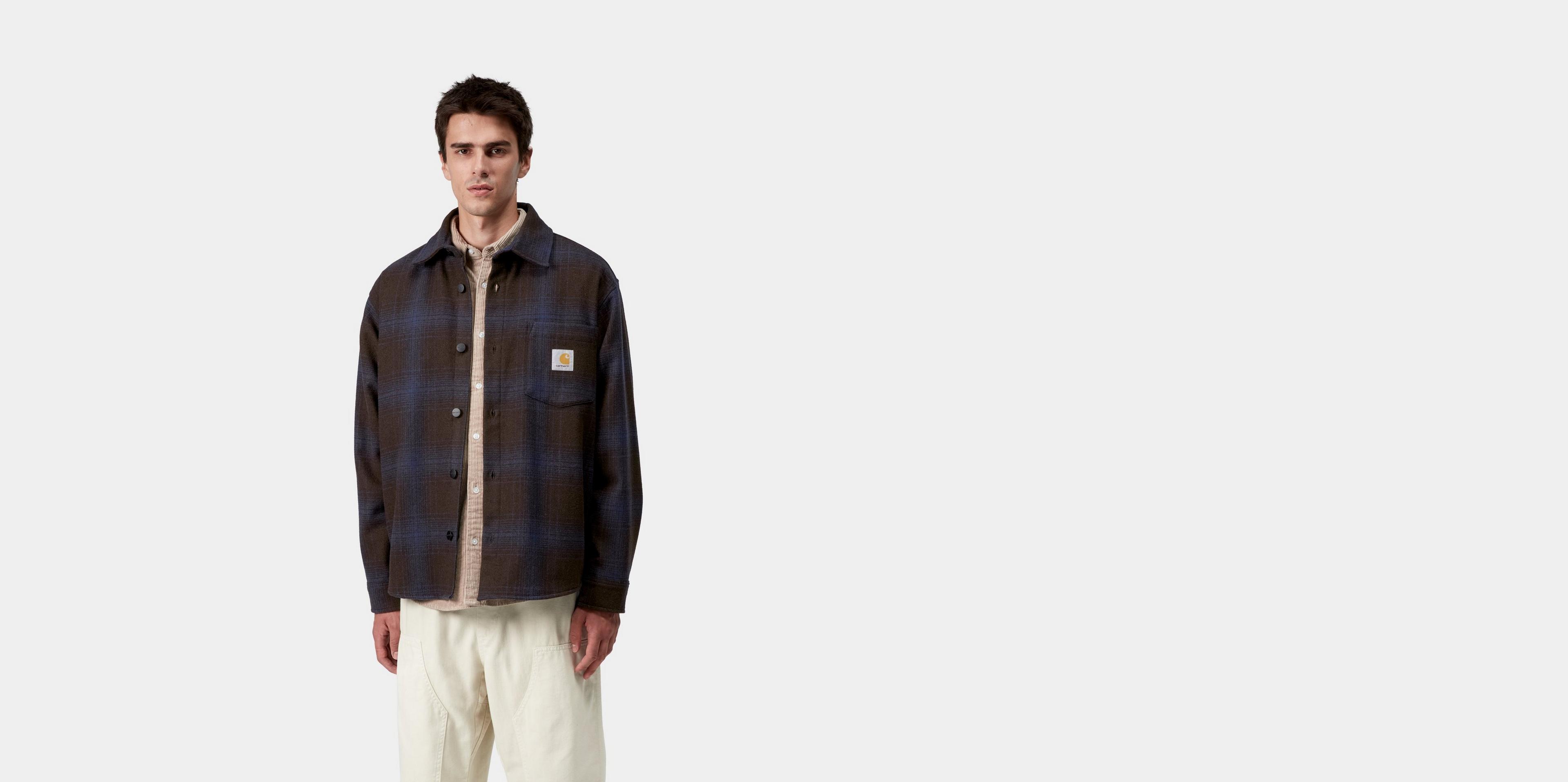 Carhartt Wip BRENNAN SHIRT JAC 完売品 Carhartt WIP Brennan Shirt Jac, Brennan Check, Palisander