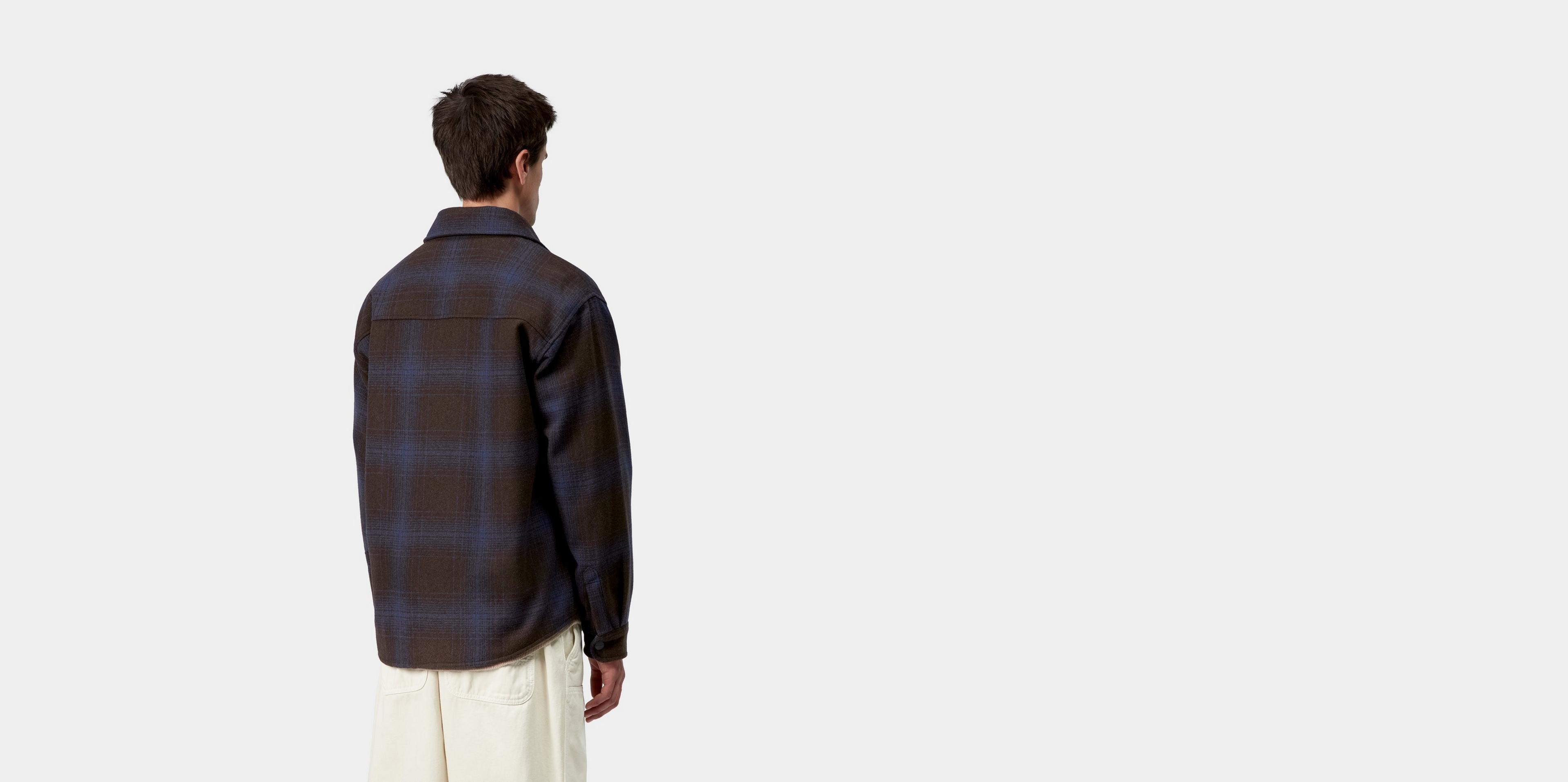 Carhartt WIP Brennan Shirt Jac, Brennan Check, Palisander