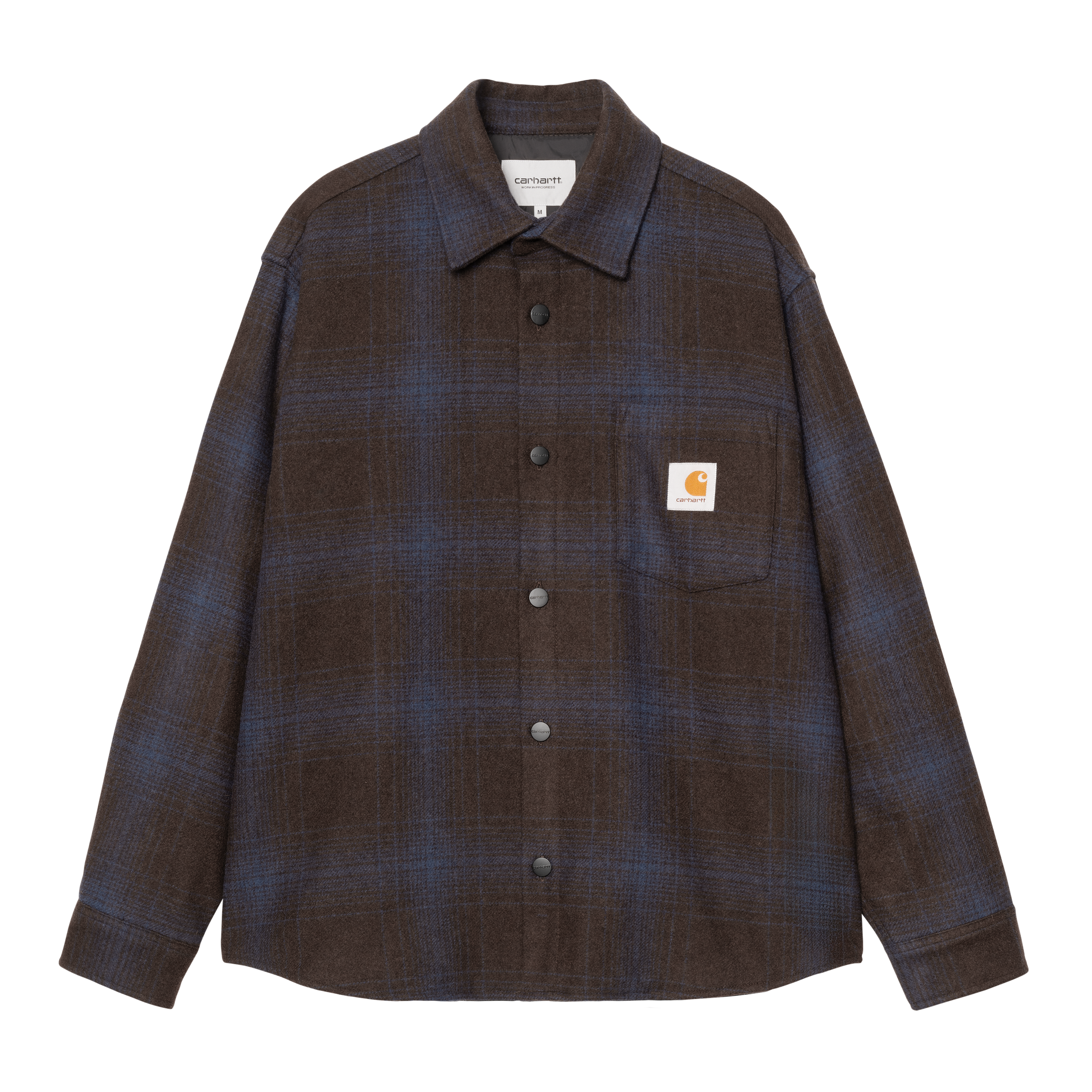 Carhartt WIP Brennan Shirt Jac, Brennan Check, Palisander