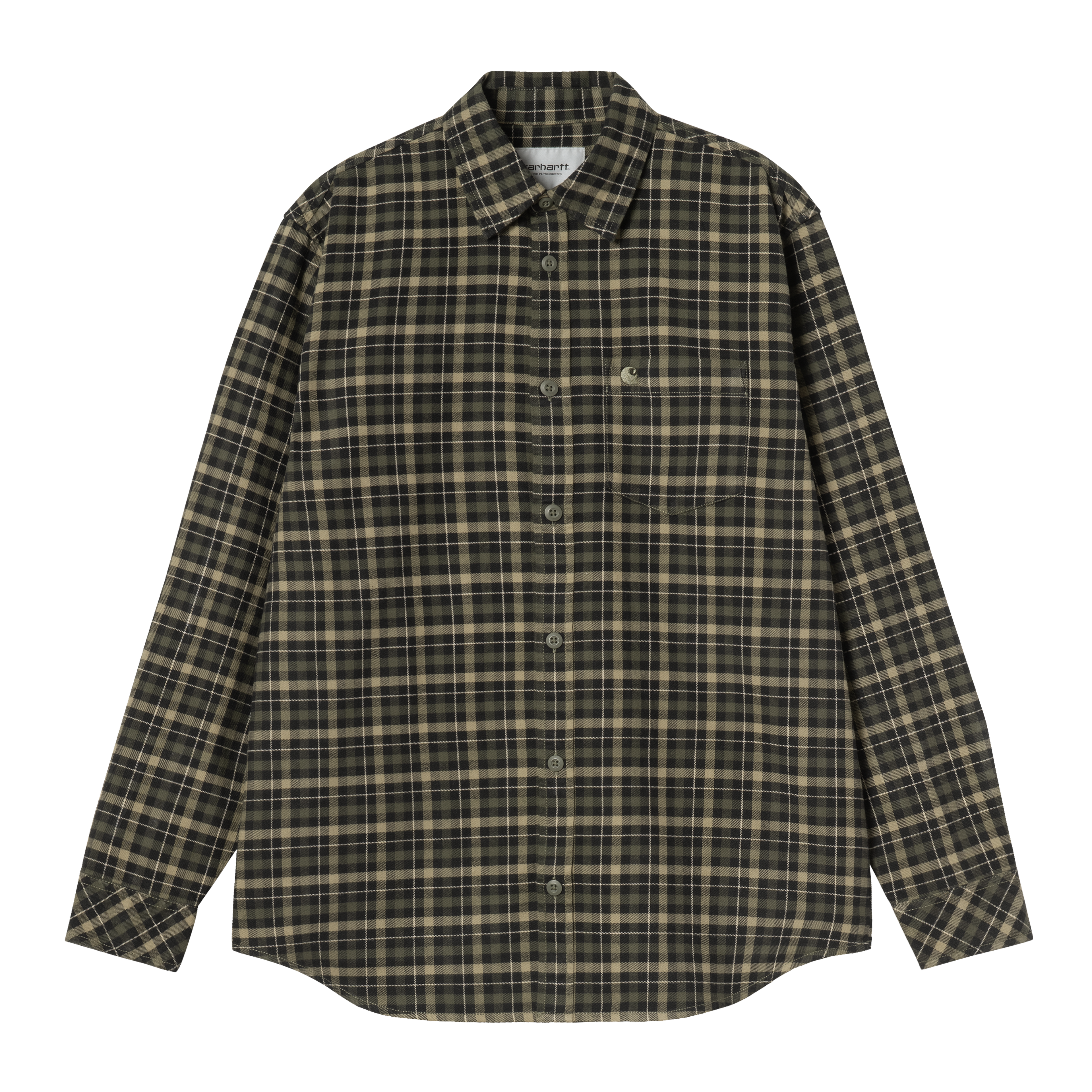 Carhartt WIP L/S Widmark Shirt, Widmark Check, Cypress | Official