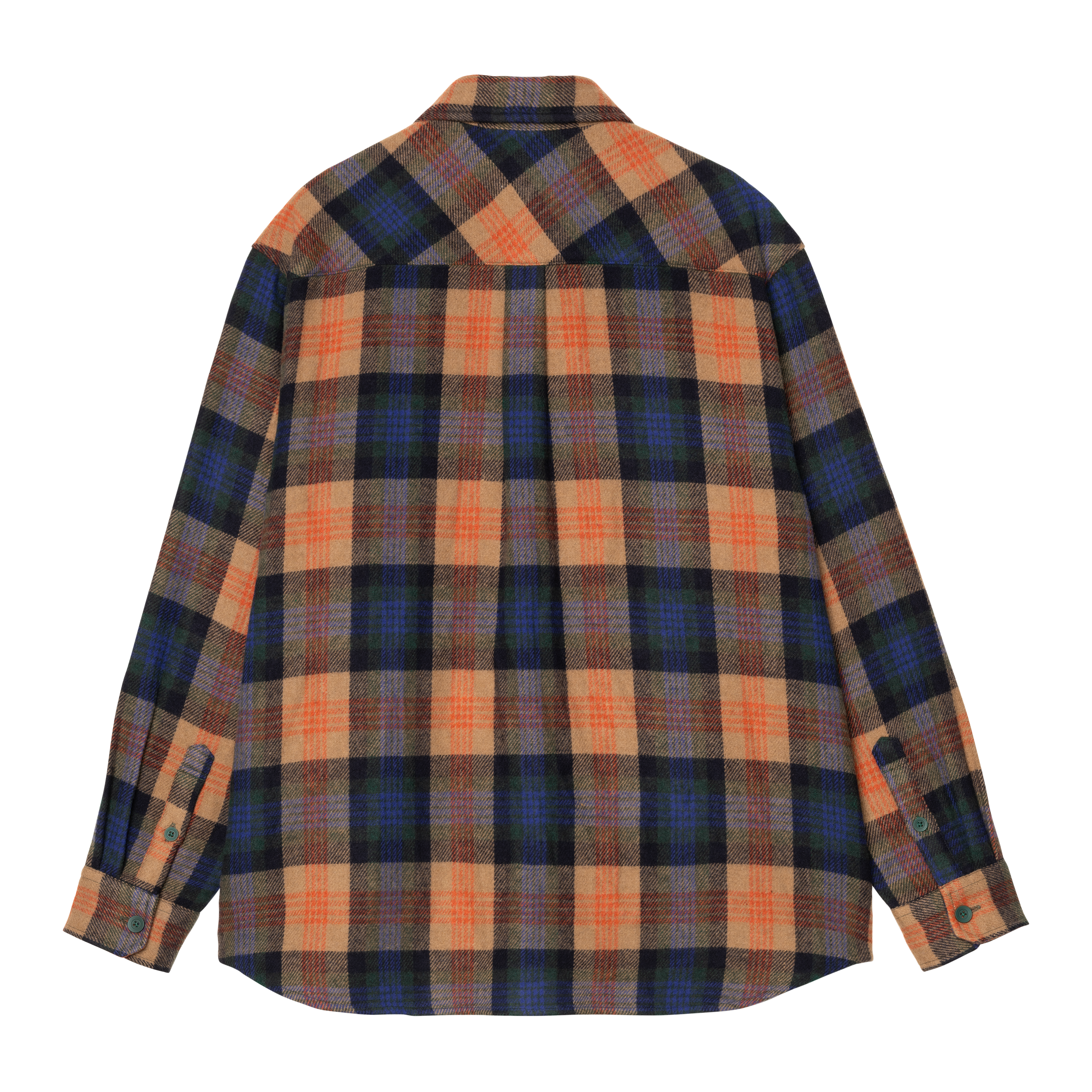 Carhartt WIP L/S Dern Shirt, Dern Check, Sycamore Tree | Official