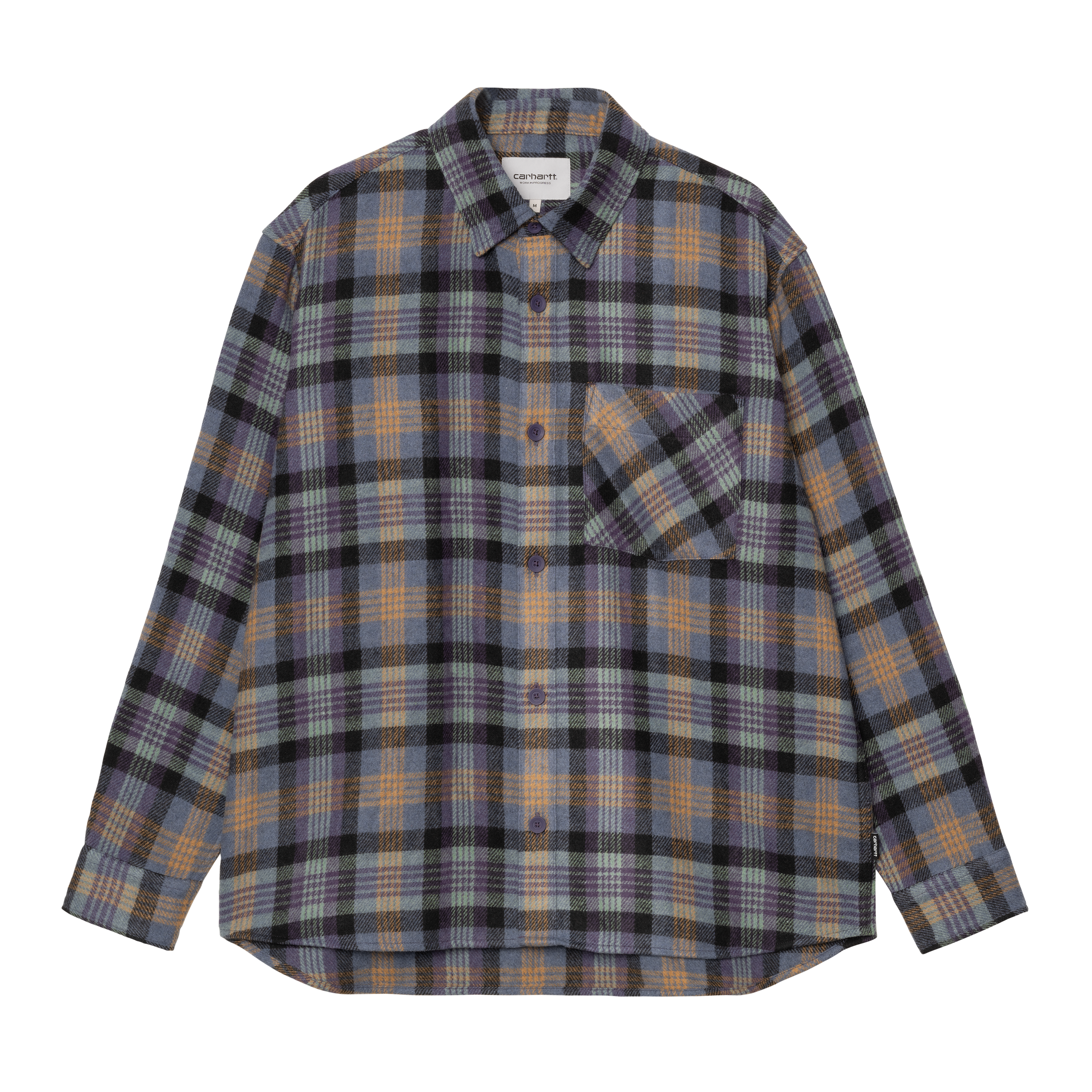 トップス carhartt wip l/s truman shirt Buy Men's Carhartt WIP Truman L/S Shirt I033829 Chocolate
