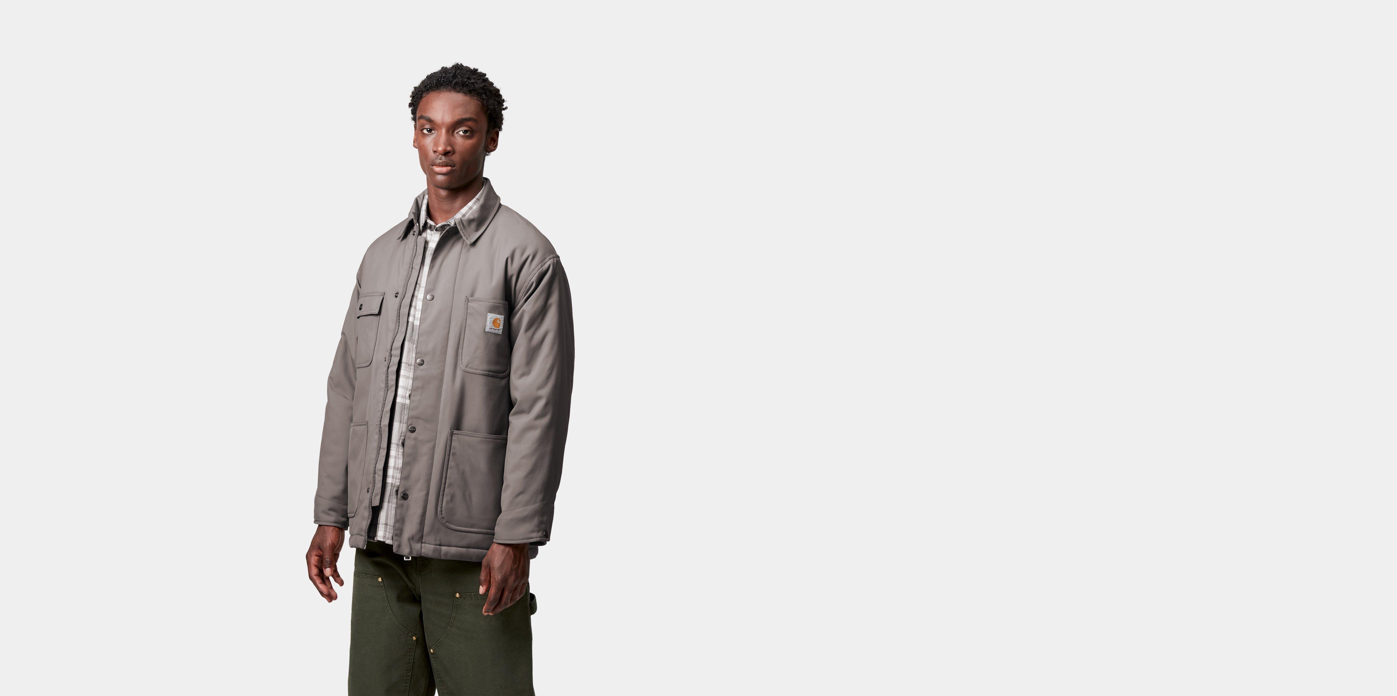 Carhartt WIP Leroy Chore Coat Porphyry | grey | S | Men