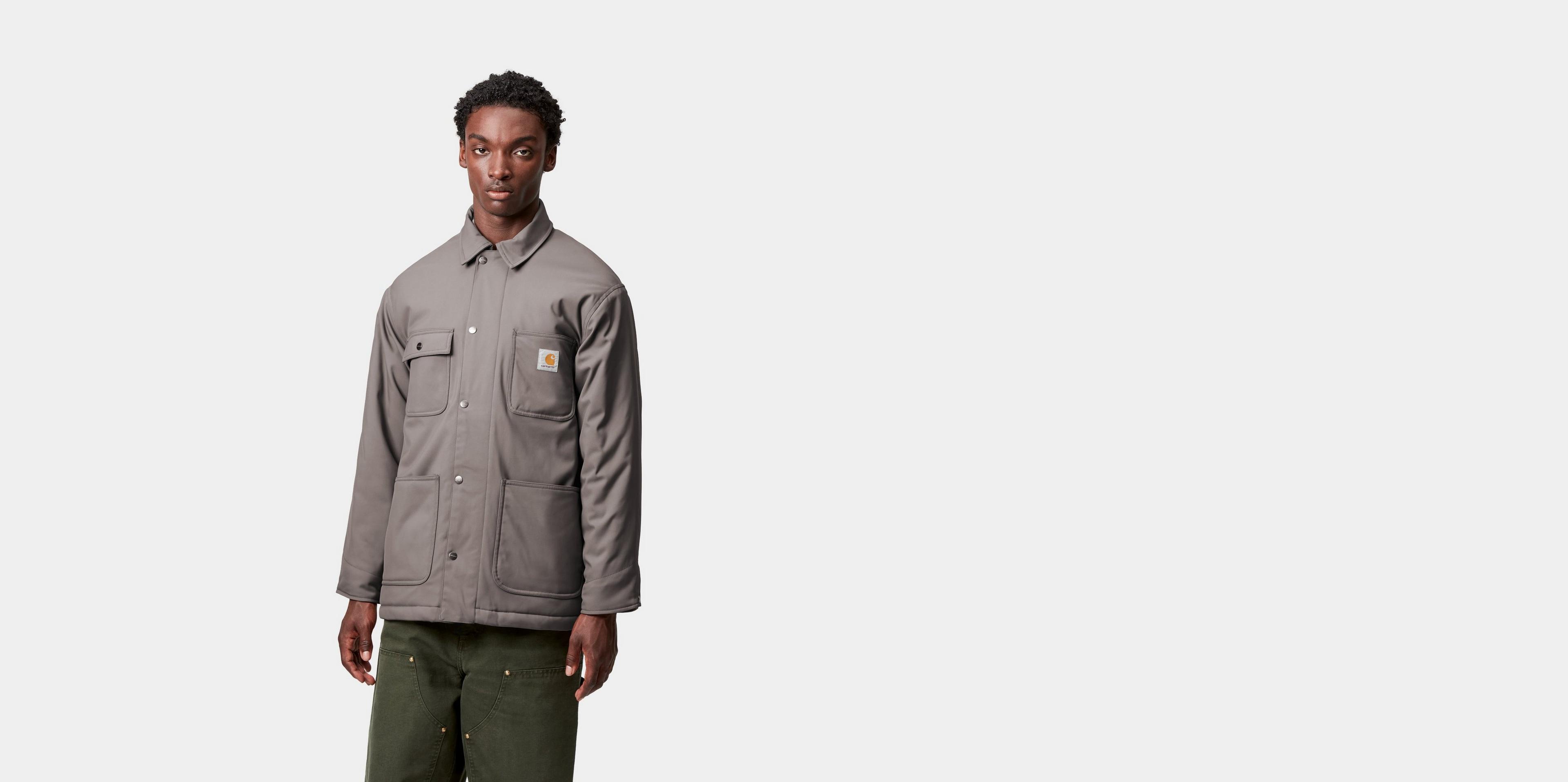 Carhartt WIP Leroy Chore Coat, Porphyry | Official Online Store