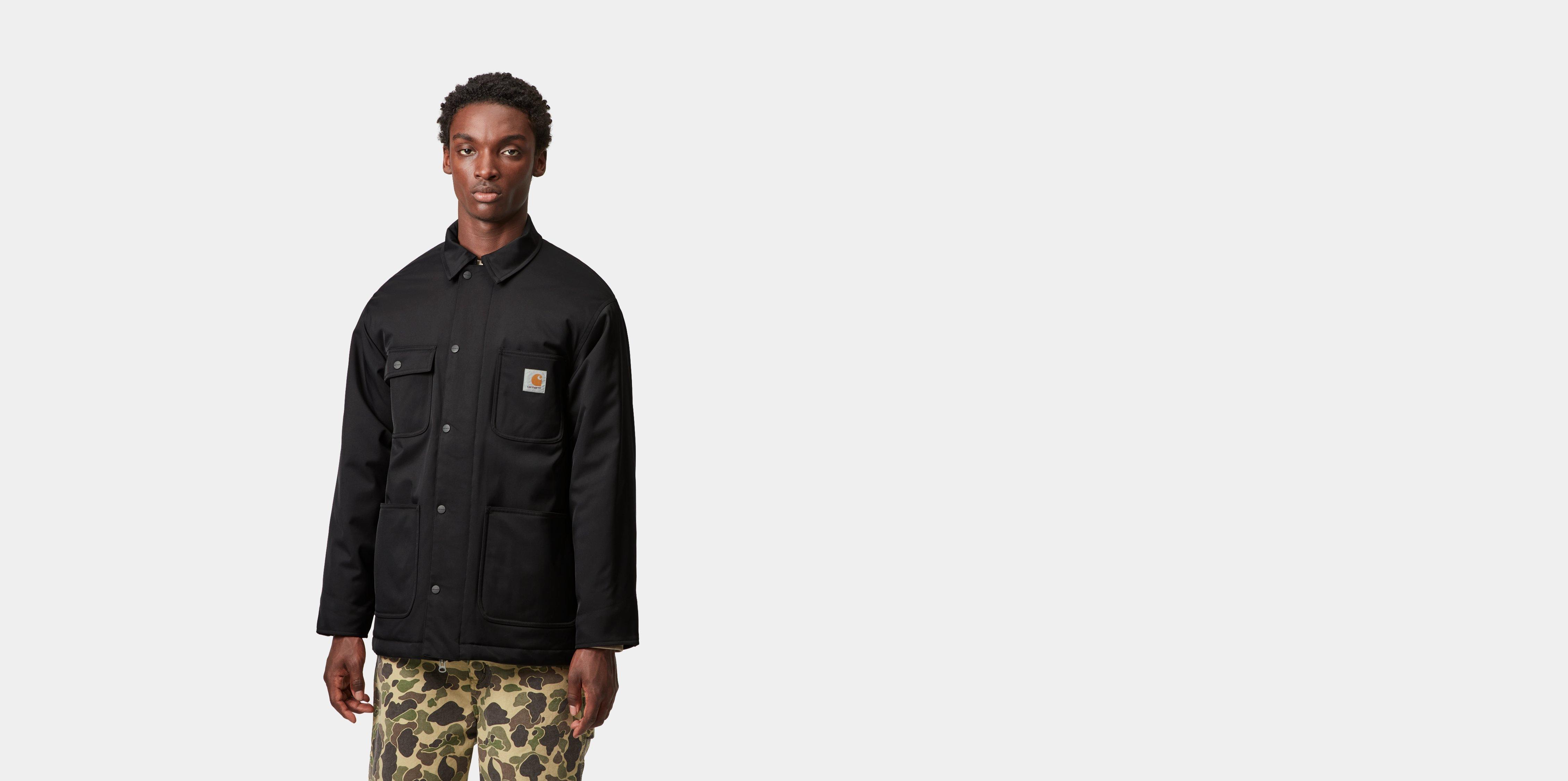 Carhartt WIP Leroy Chore Coat, Black | Official Online Store