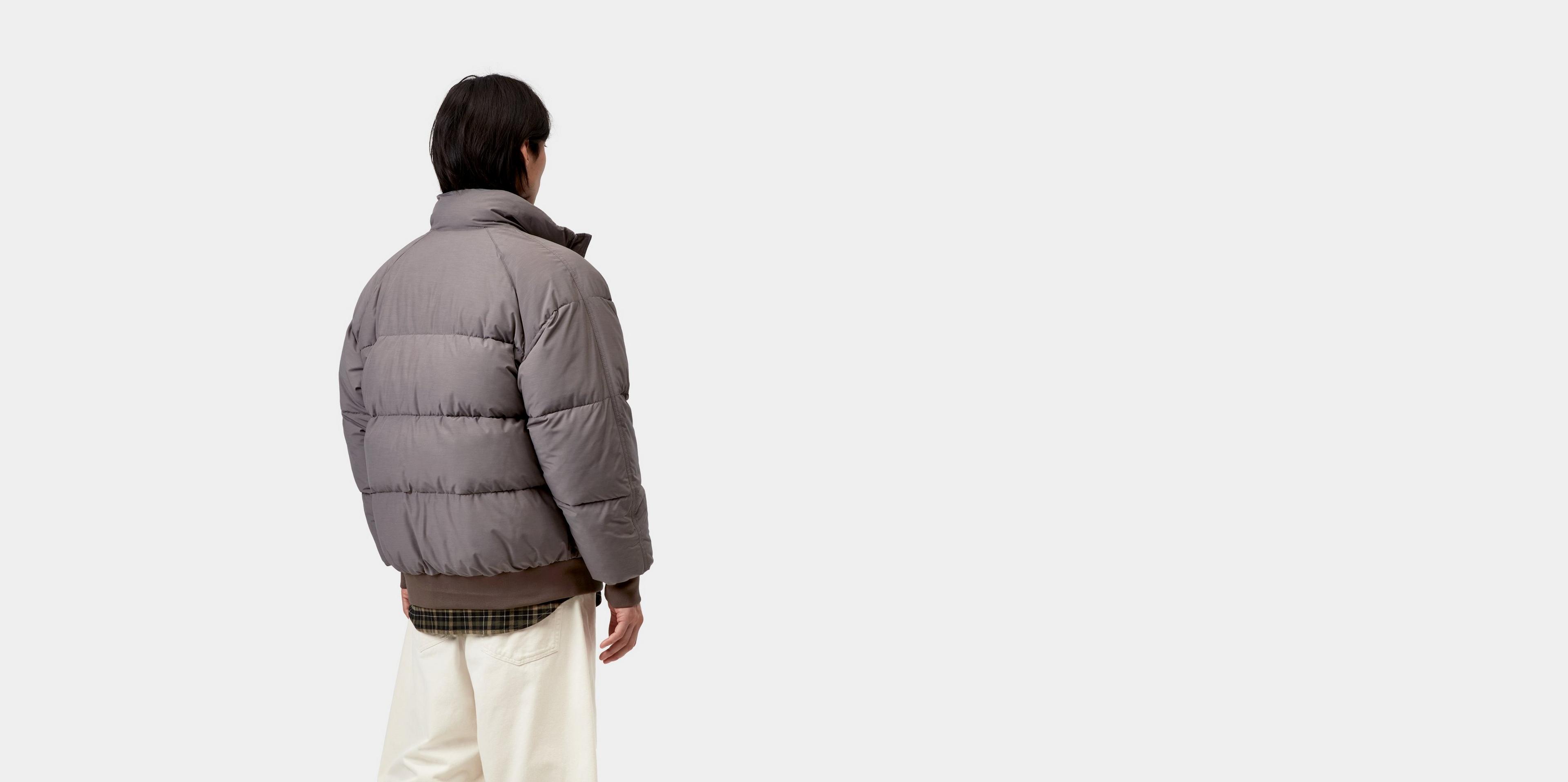 Carhartt WIP Nebraska Jacket, Porphyry / White | Official Online Store