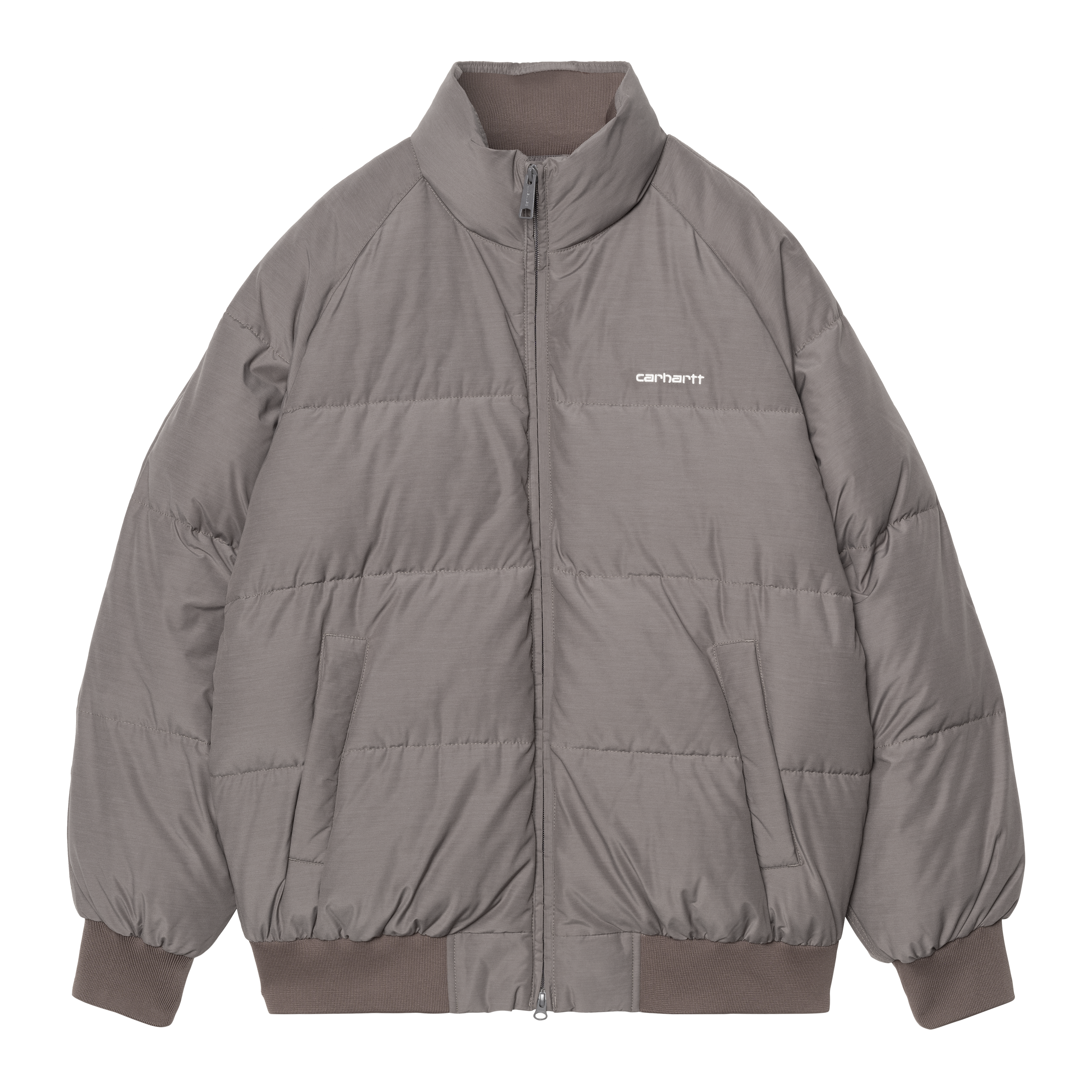 Carhartt WIP Nebraska Jacket, Porphyry / White | Official Online Store