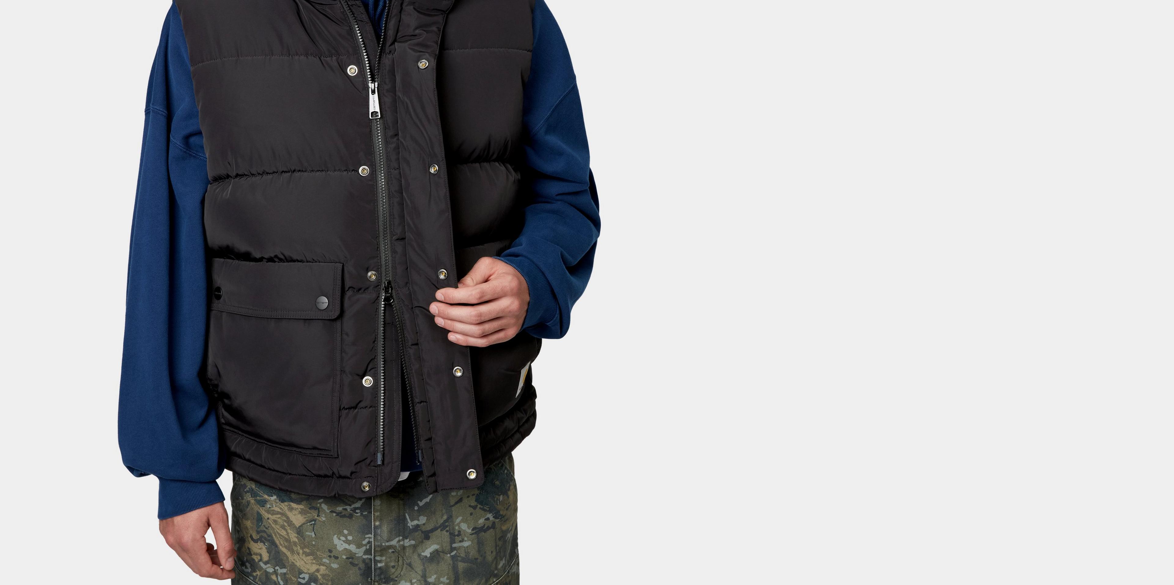 Carhartt WIP Brent Vest, Black | Boutique en ligne officielle