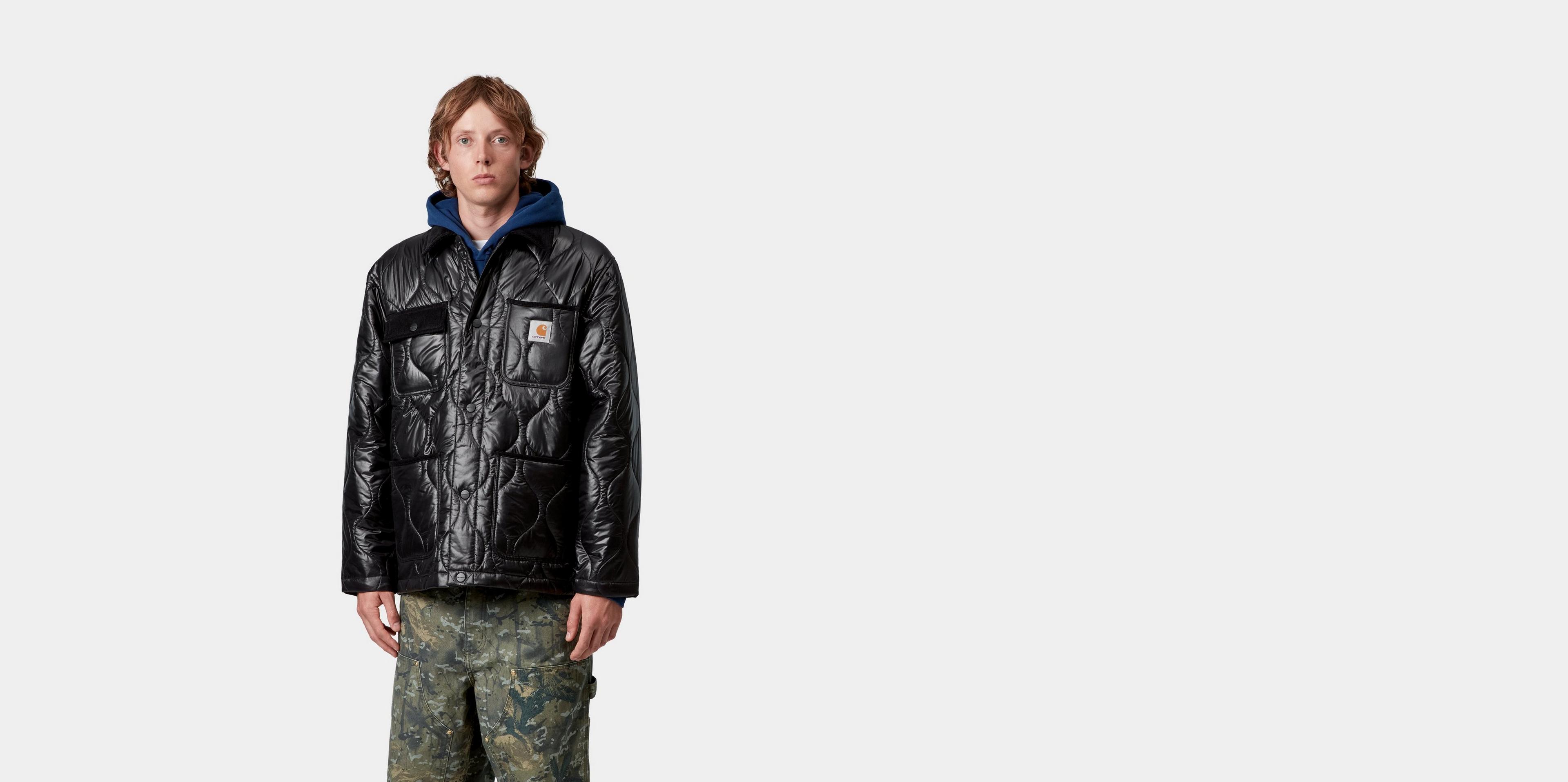 Carhartt WIP Oscar Chore Liner, Black | Official Online Store