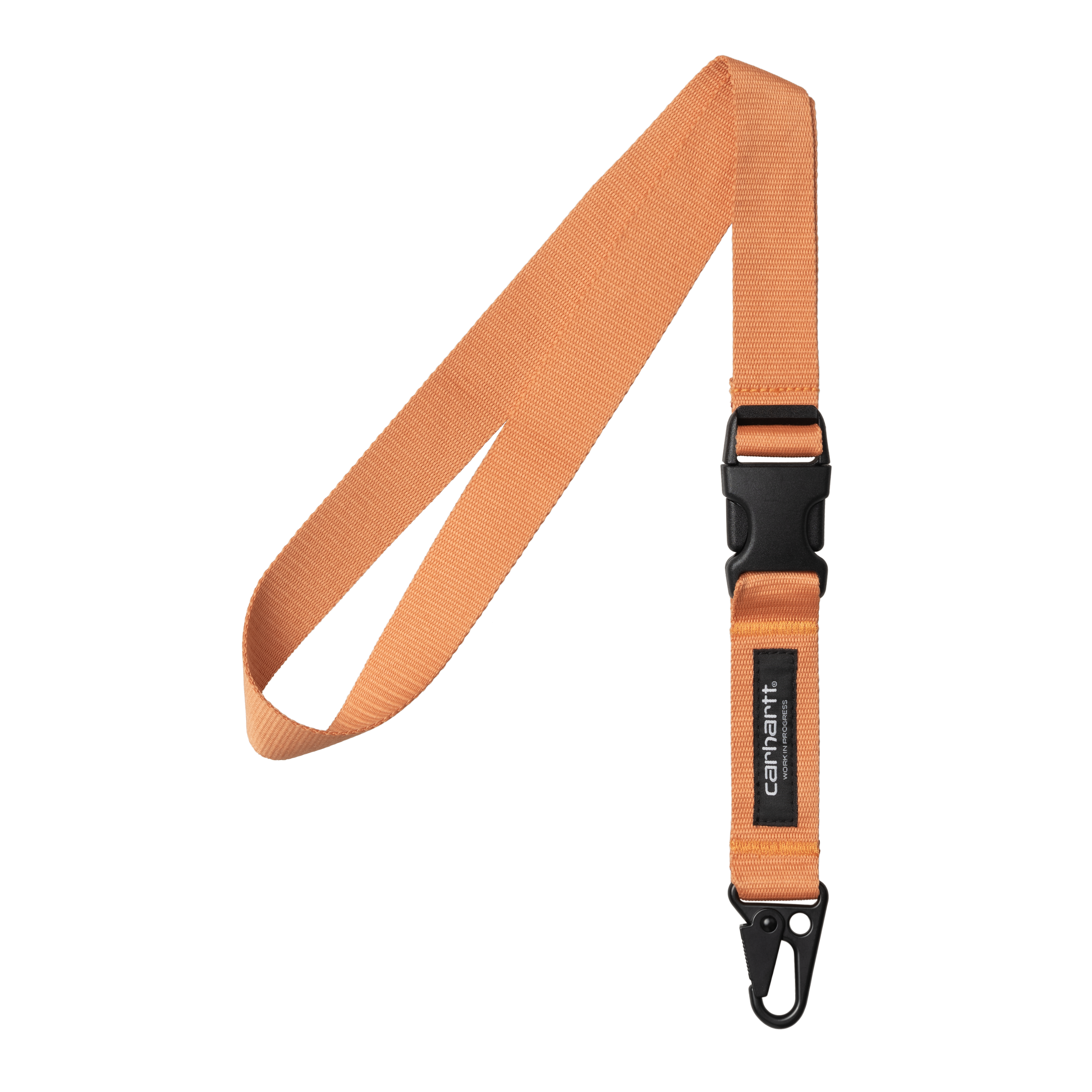 Carhartt WIP Click Keychain in Orange