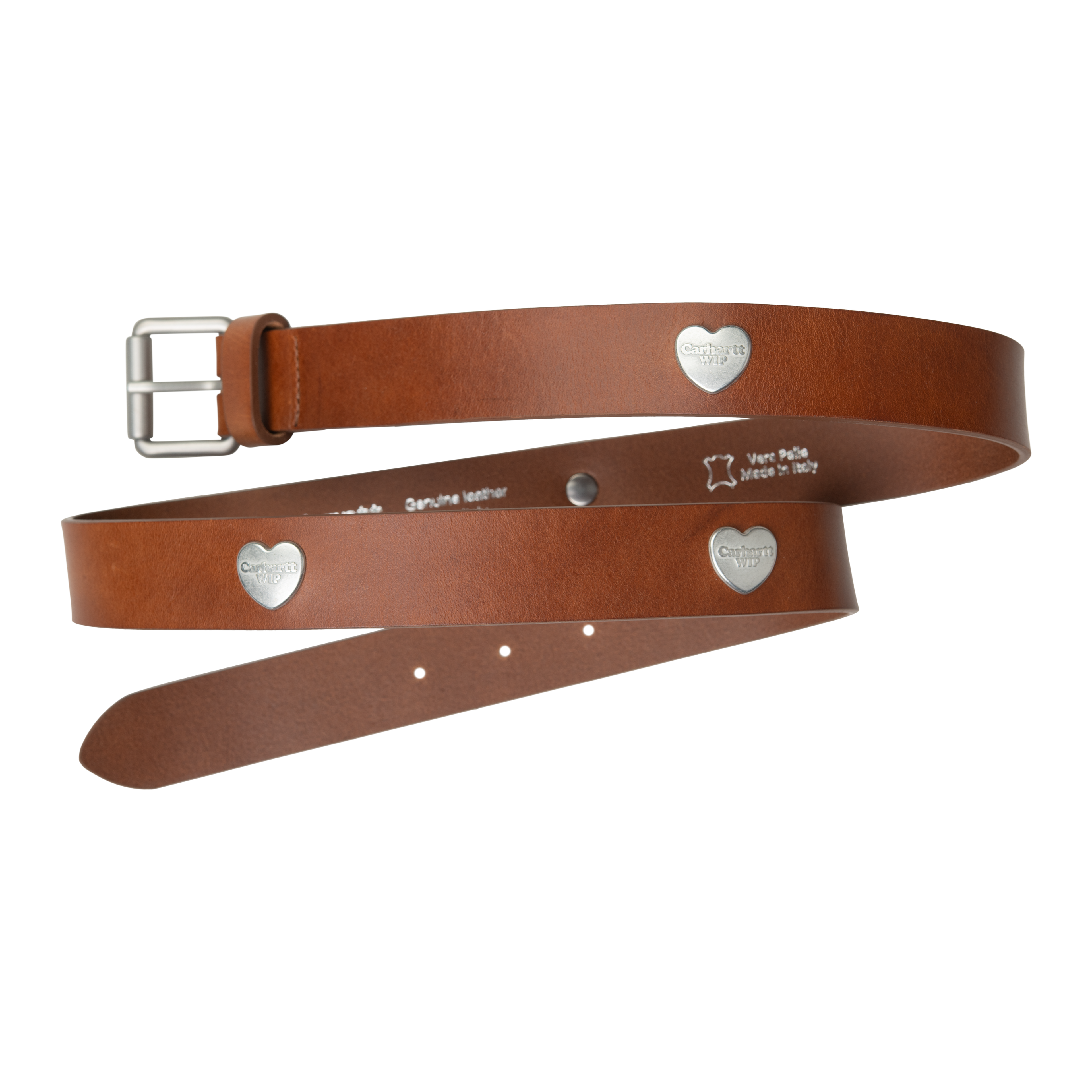 Carhartt WIP Tylor Belt, Cognac / Silver | Official Online Store