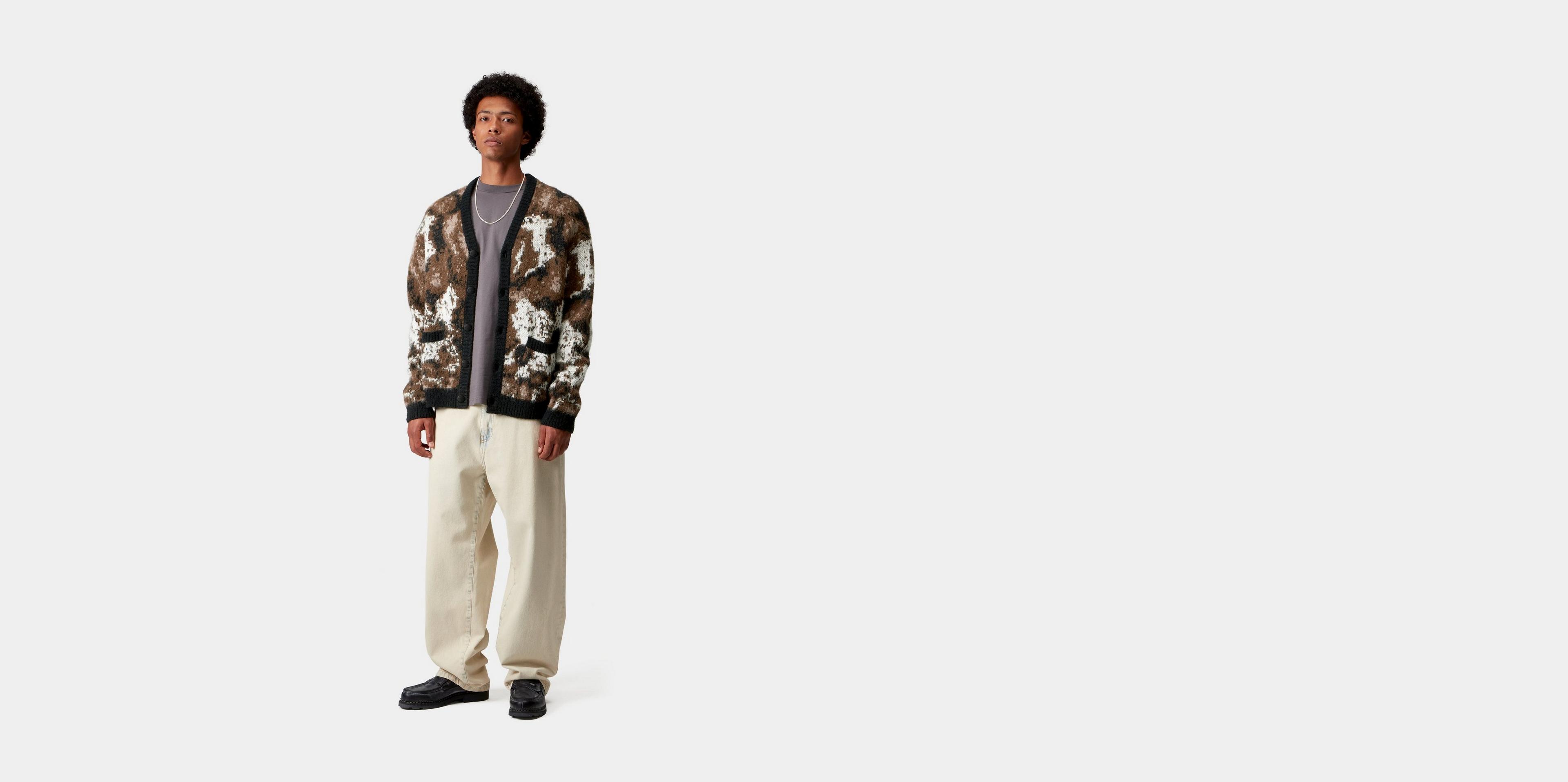 Carhartt WIP Merton Cardigan, Wild Dog Jacquard | Official Online