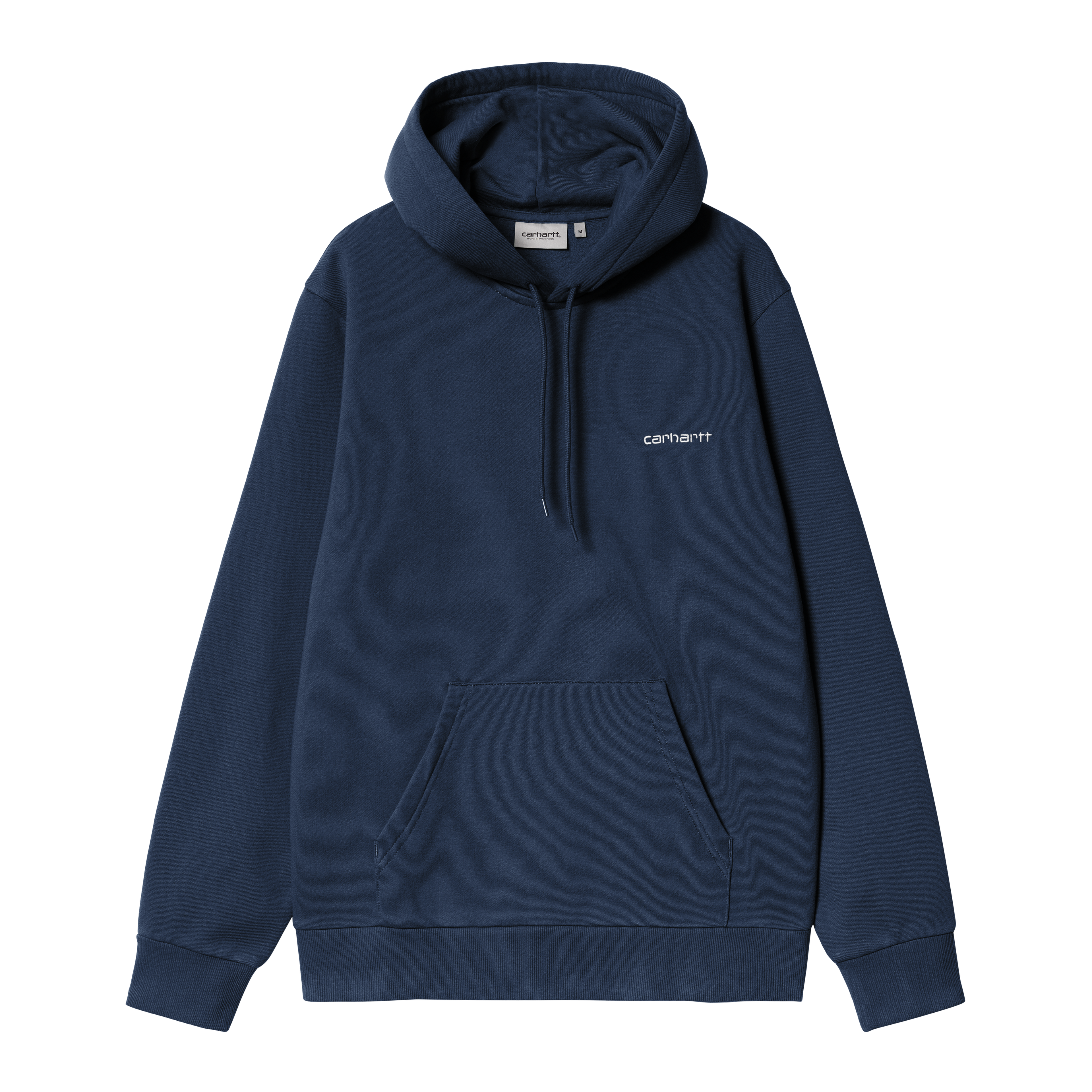 Carhartt WIP Hooded Script Embroidery Sweatshirt, Jupiter