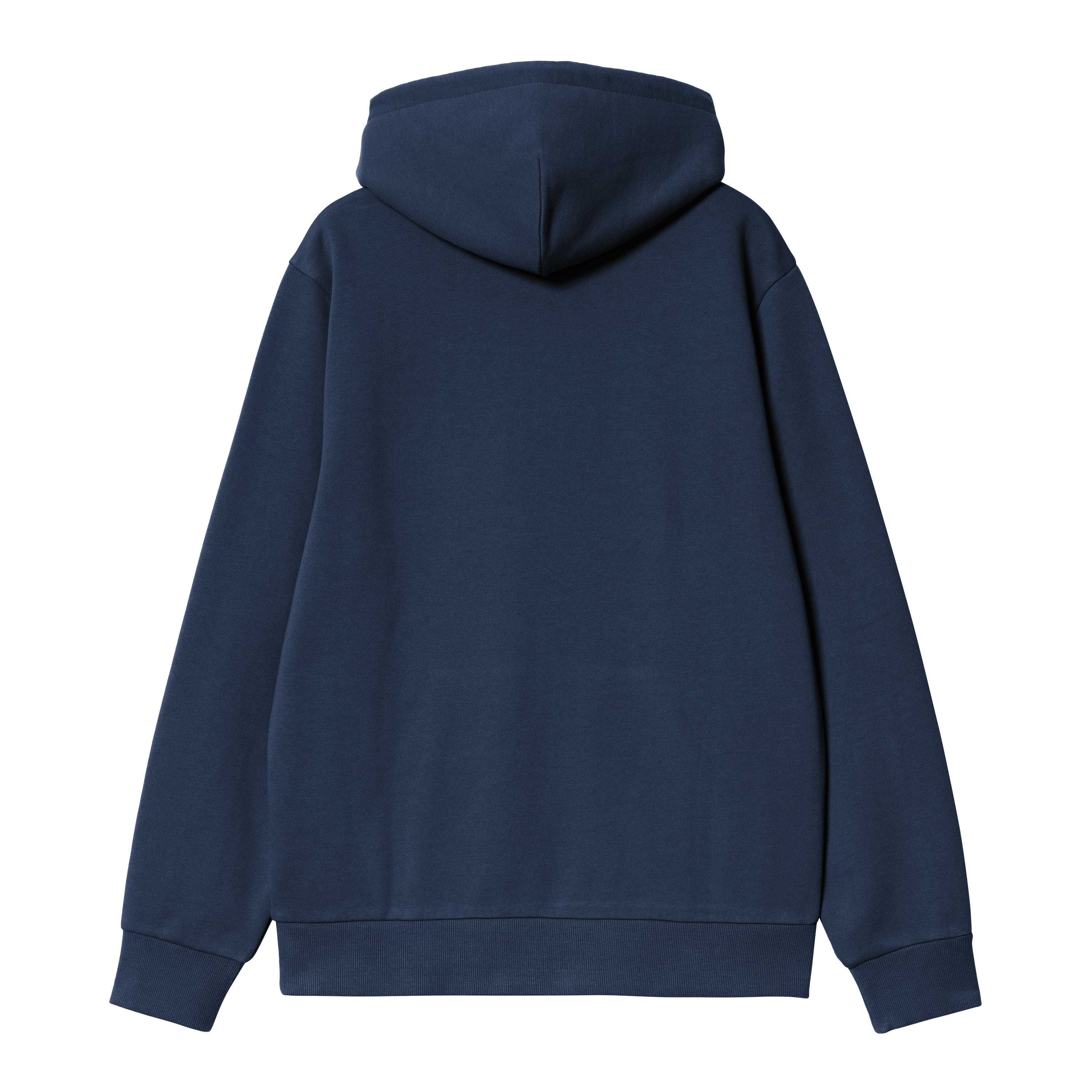 Carhartt WIP Hooded Script Embroidery Sweatshirt in Blau