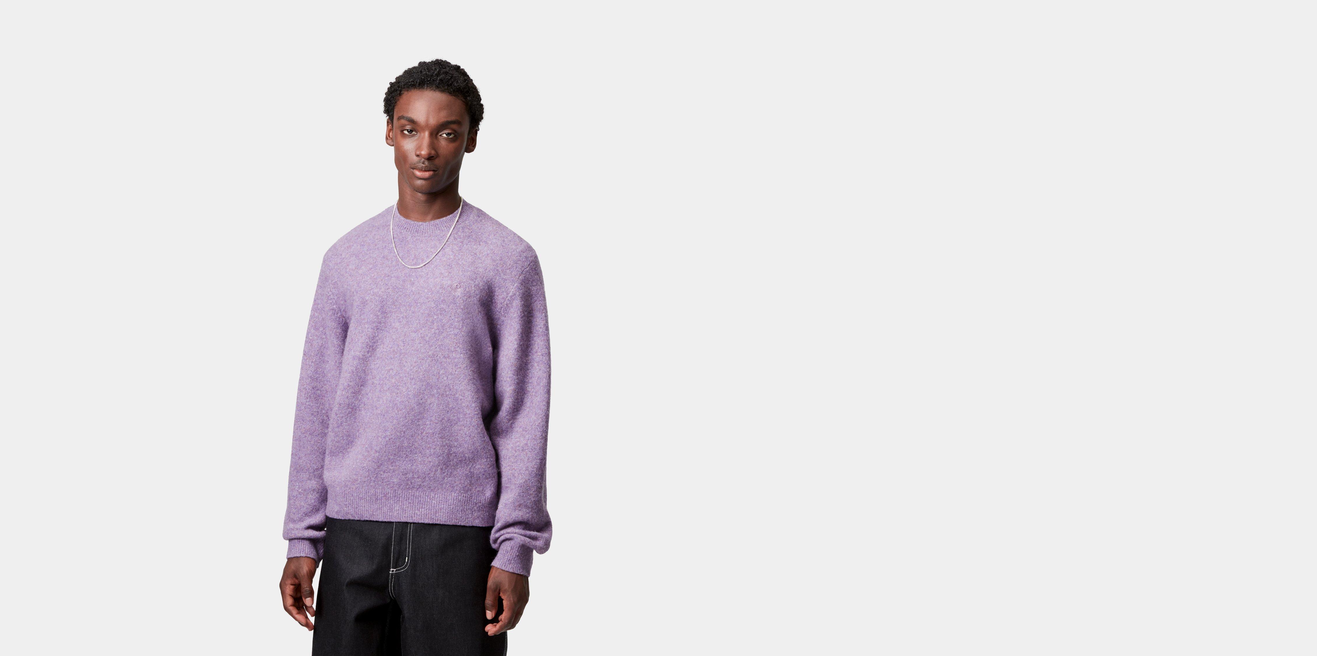 Carhartt WIP Curtis Sweater Tangled Phlox | purple | XXL | Men