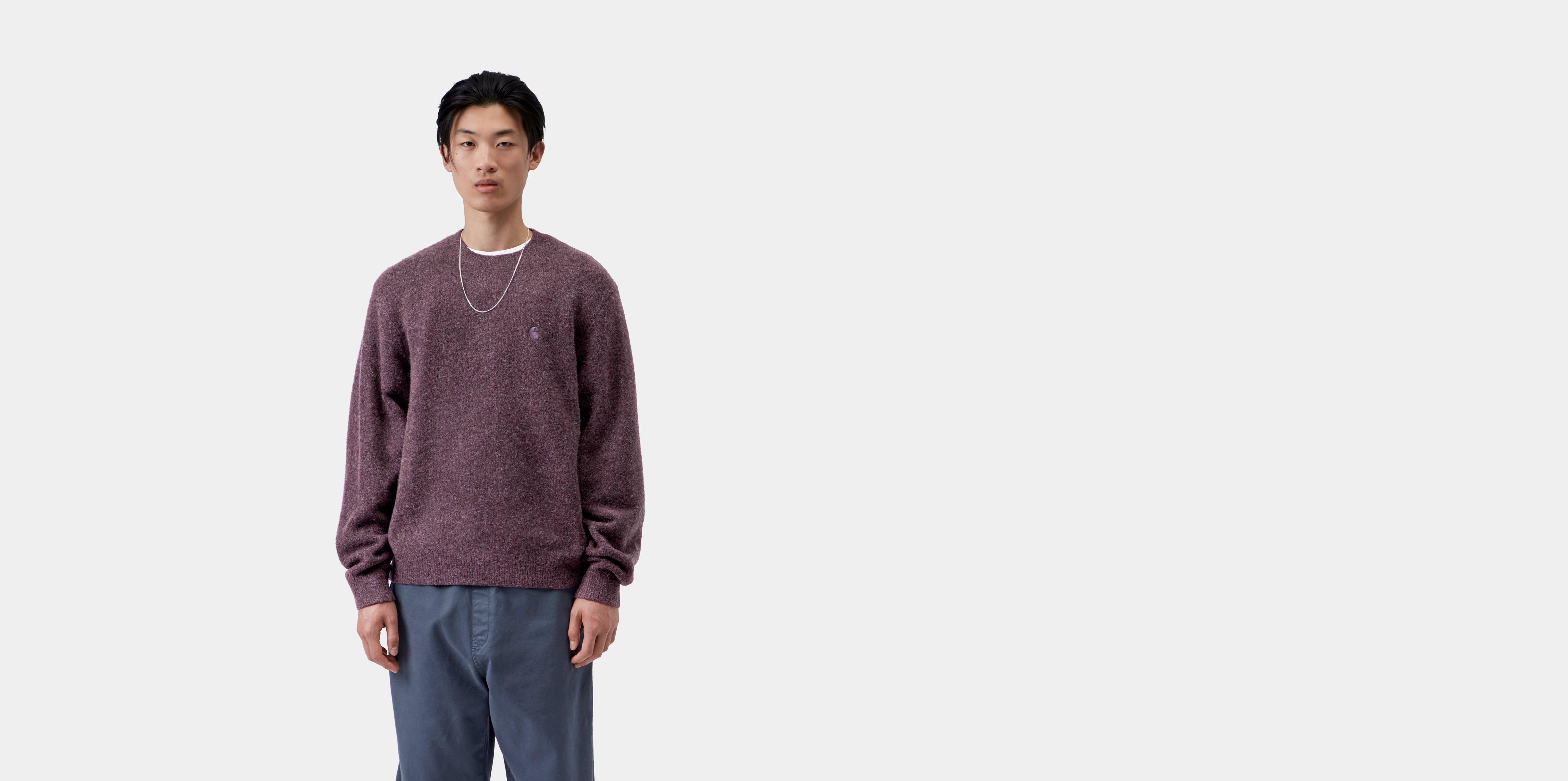 Carhartt WIP Curtis Sweater Tangled Shady Purple | XL | Men
