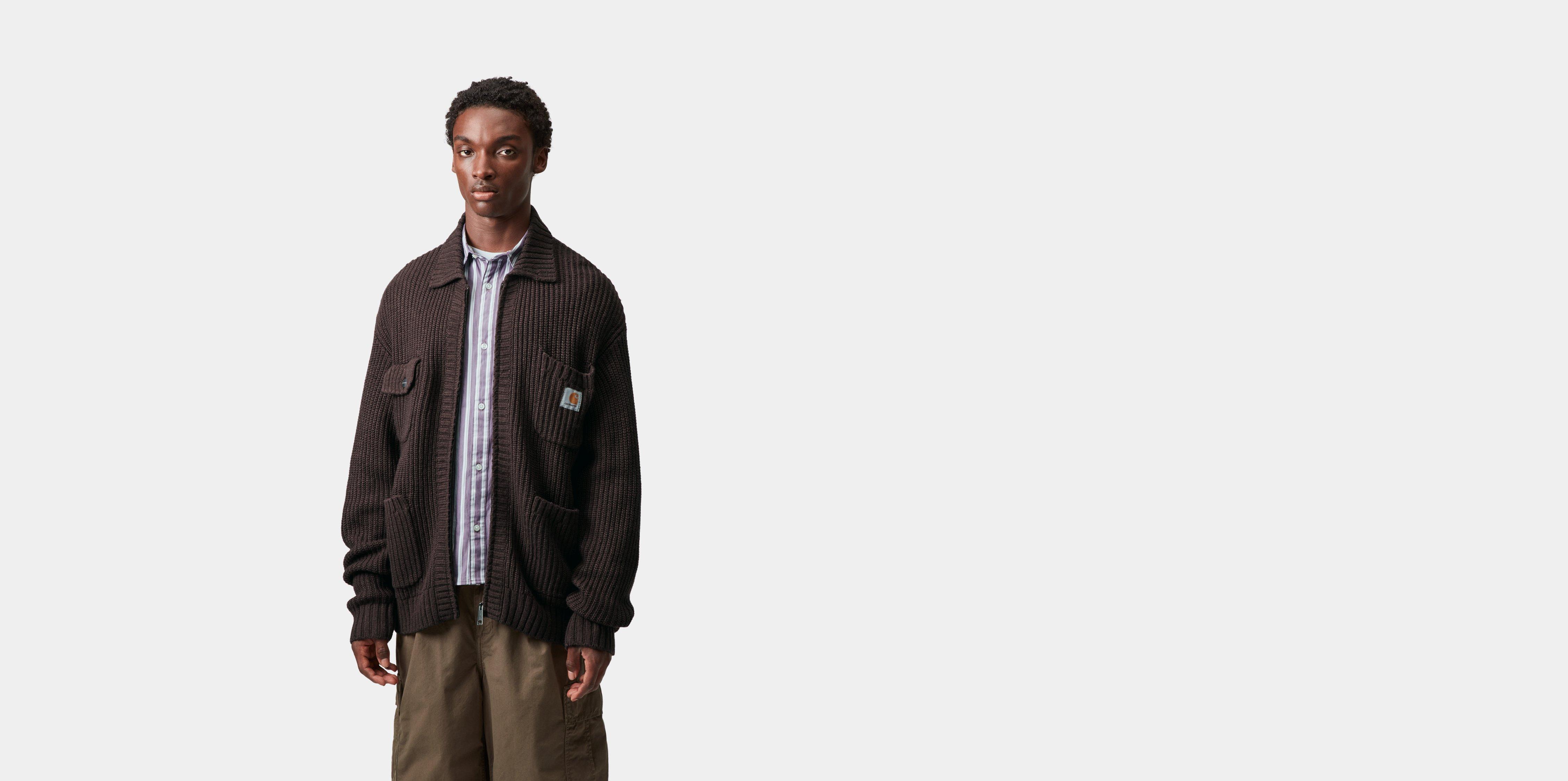 Carhartt WIP Chore Knit Jacket Palisander | brown | L | Men