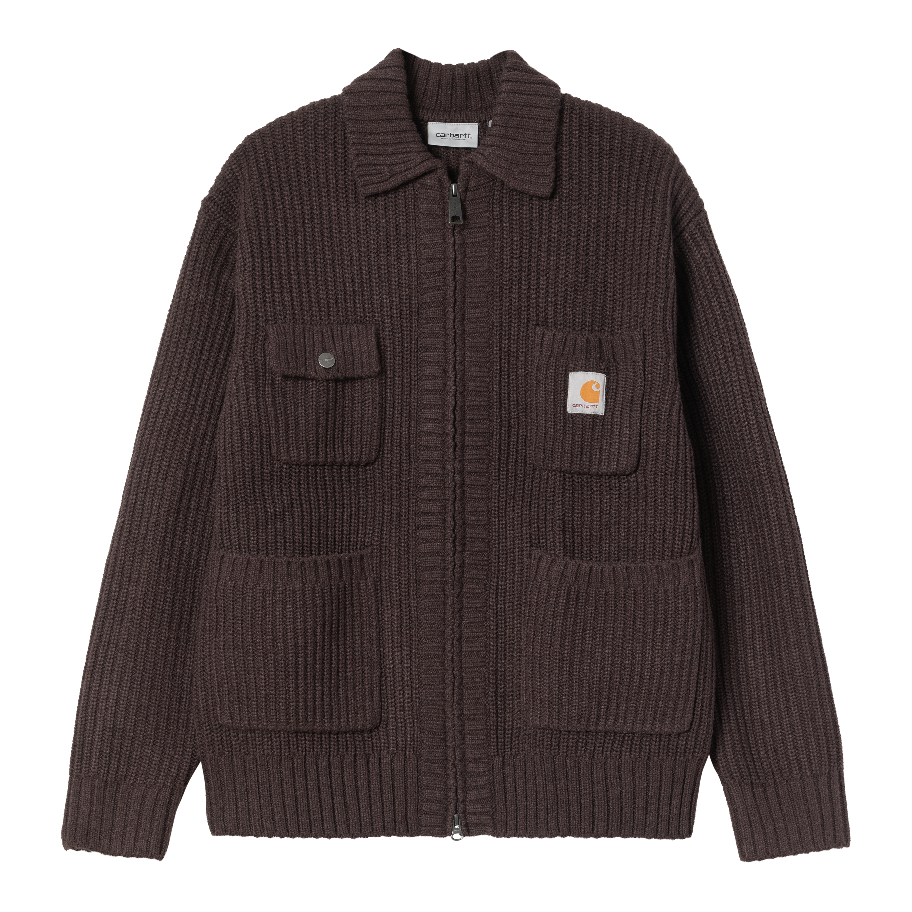 Carhartt WIP Detroit Knit Jacket, Black | Official Online Store