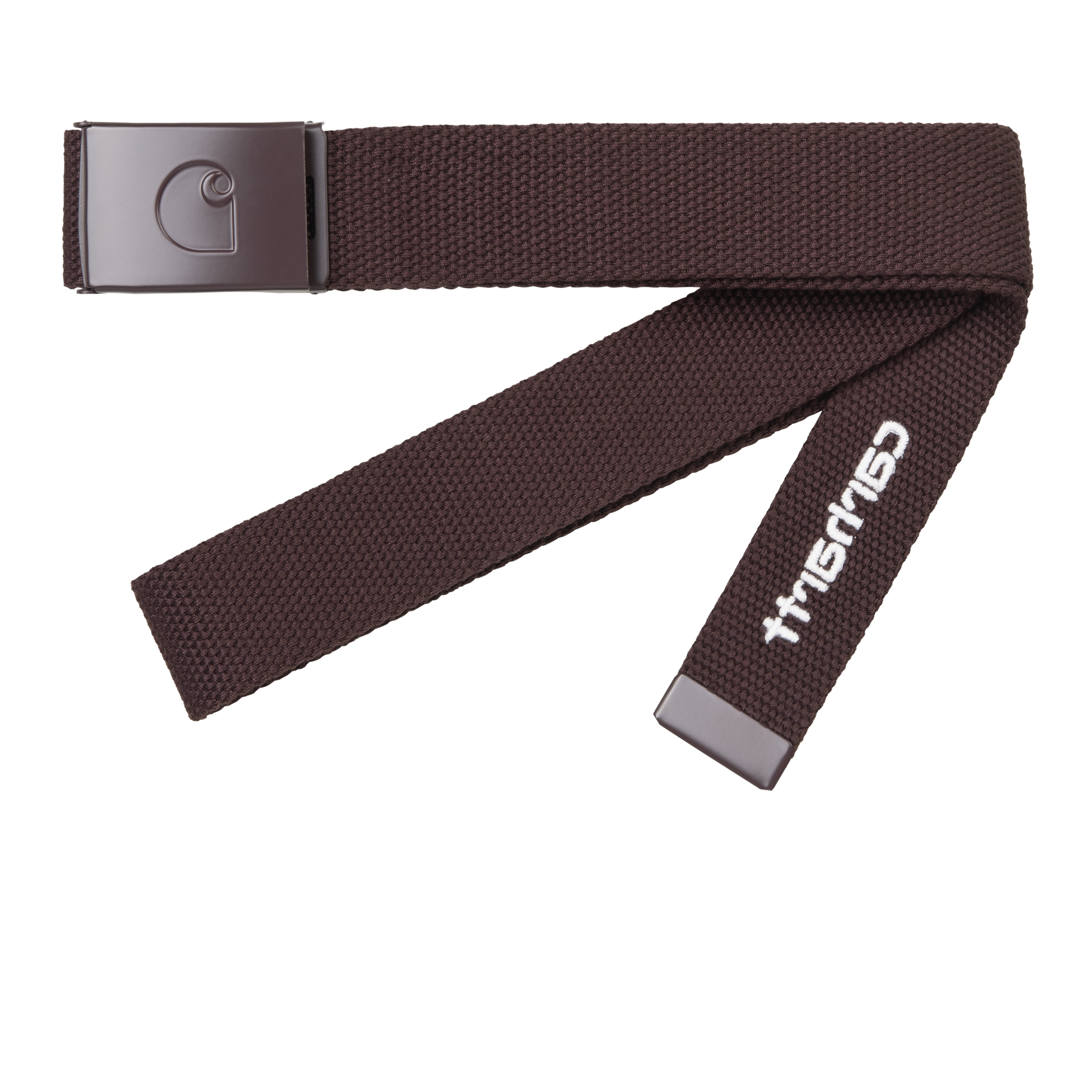 Carhartt WIP C-Logo Belt Tonal in Braun
