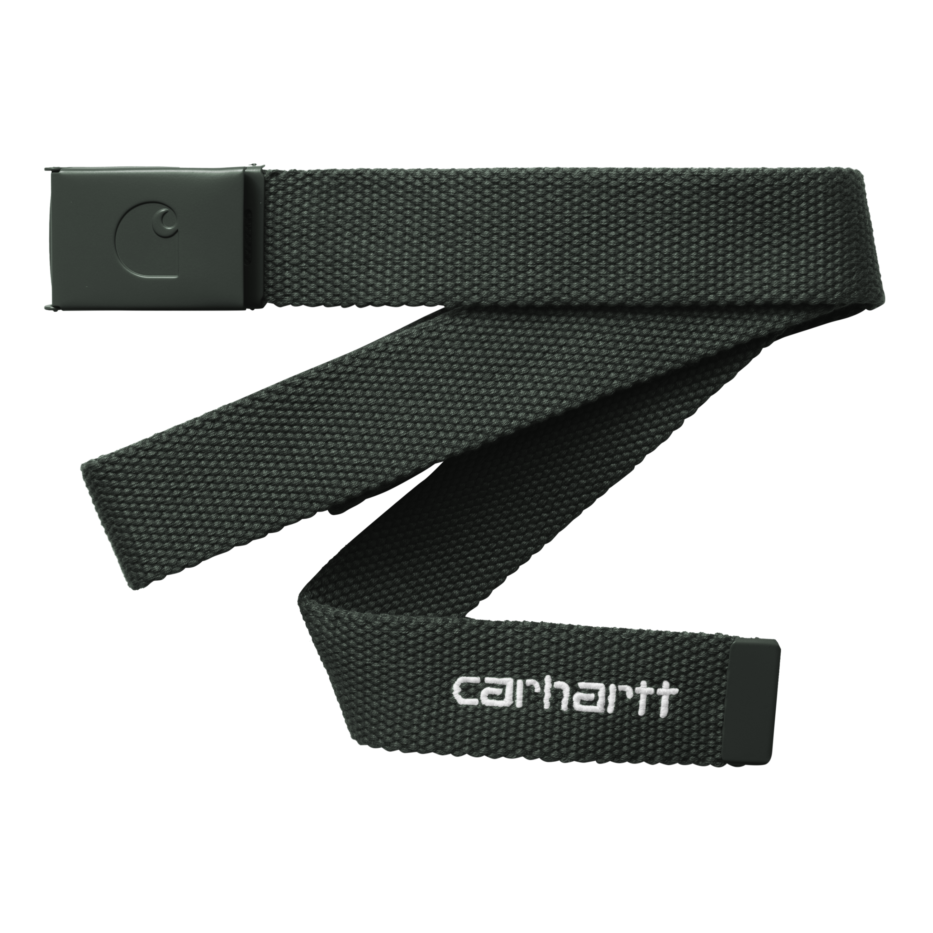 Carhartt WIP C-Logo Belt Tonal Raven / White | black