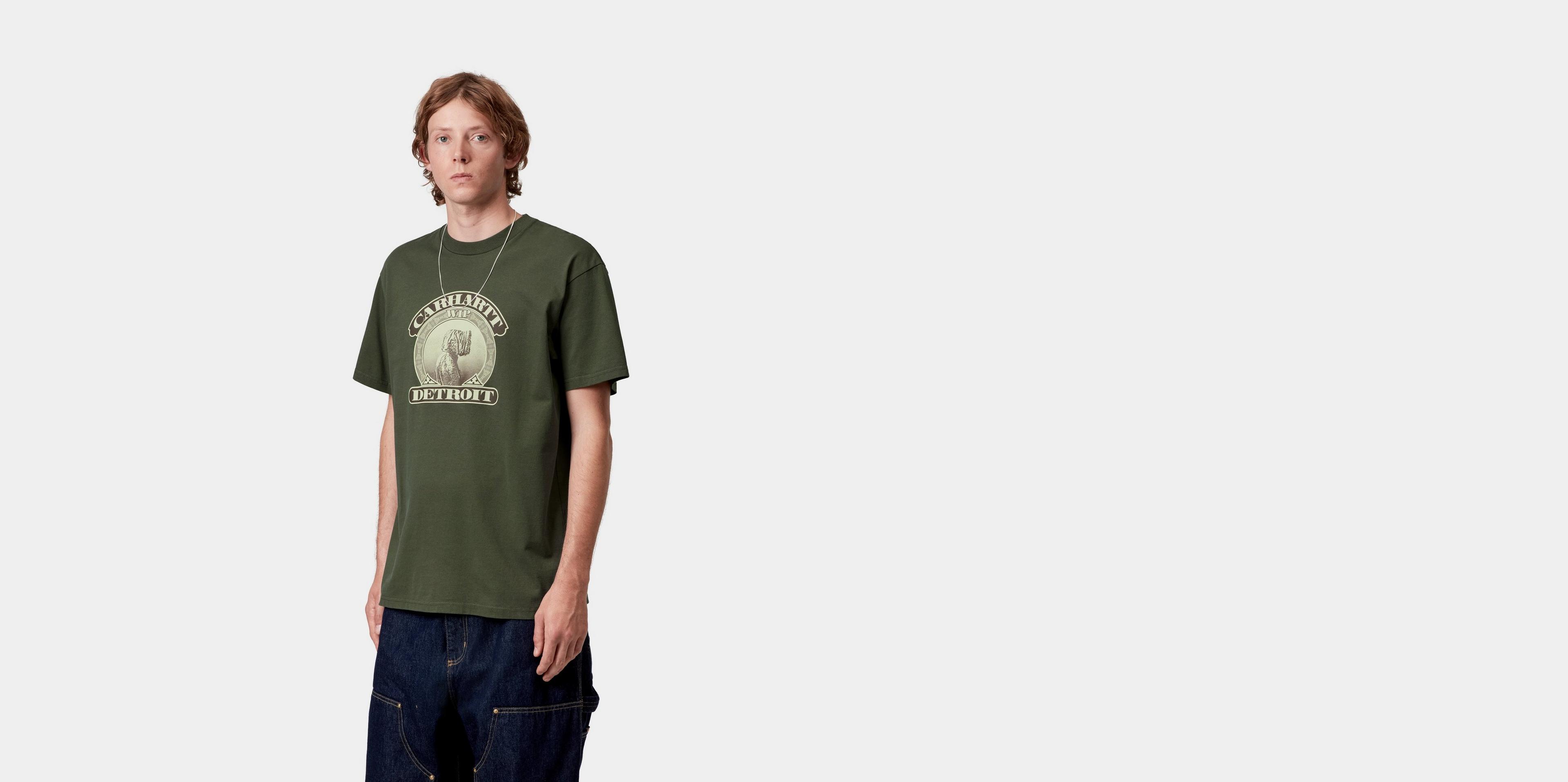 Carhartt WIP S/S Cold World T-Shirt, Opuntia | Official Online Store