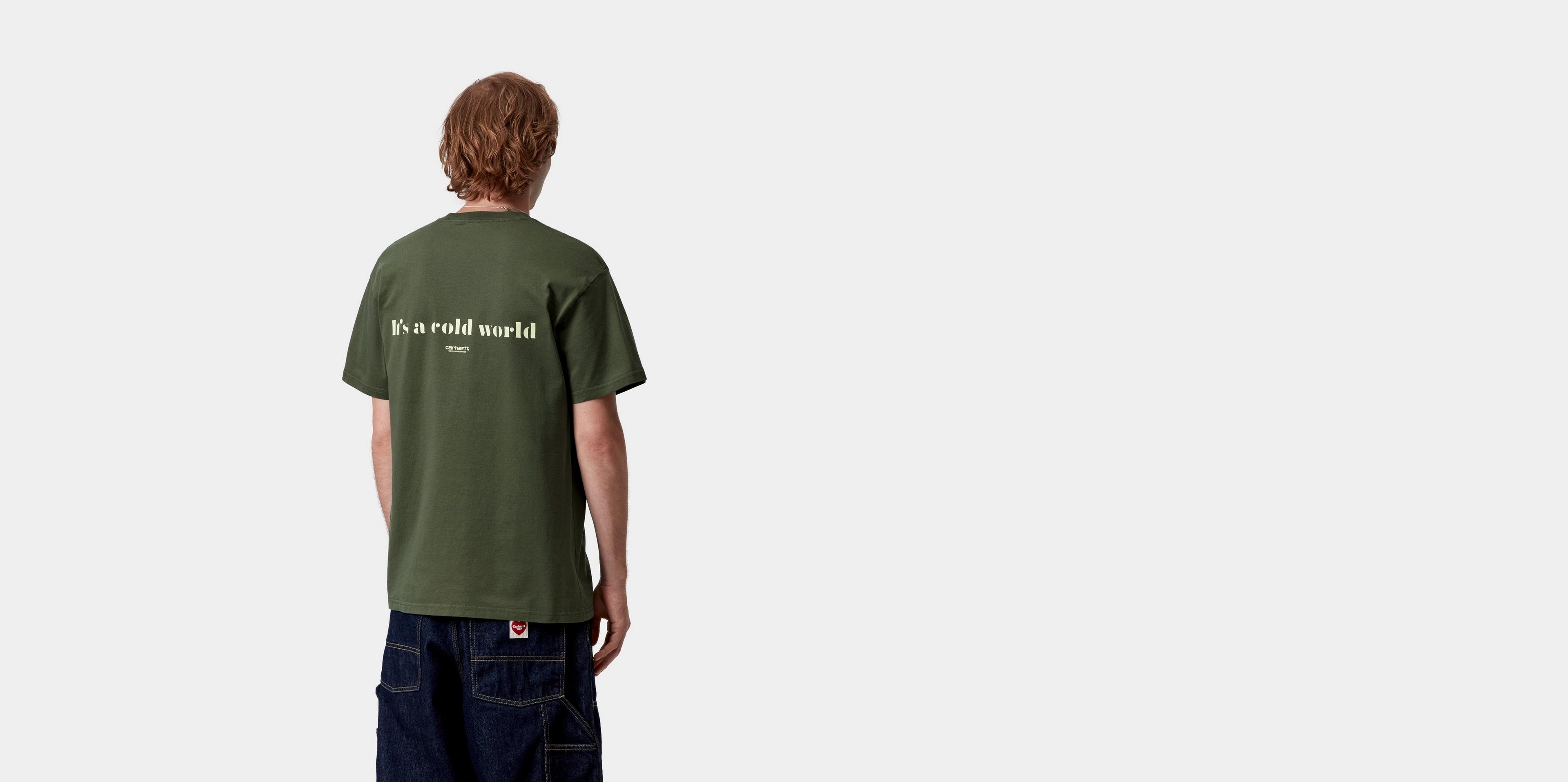 Carhartt WIP S/S Cold World T-Shirt, Opuntia | Official Online Store