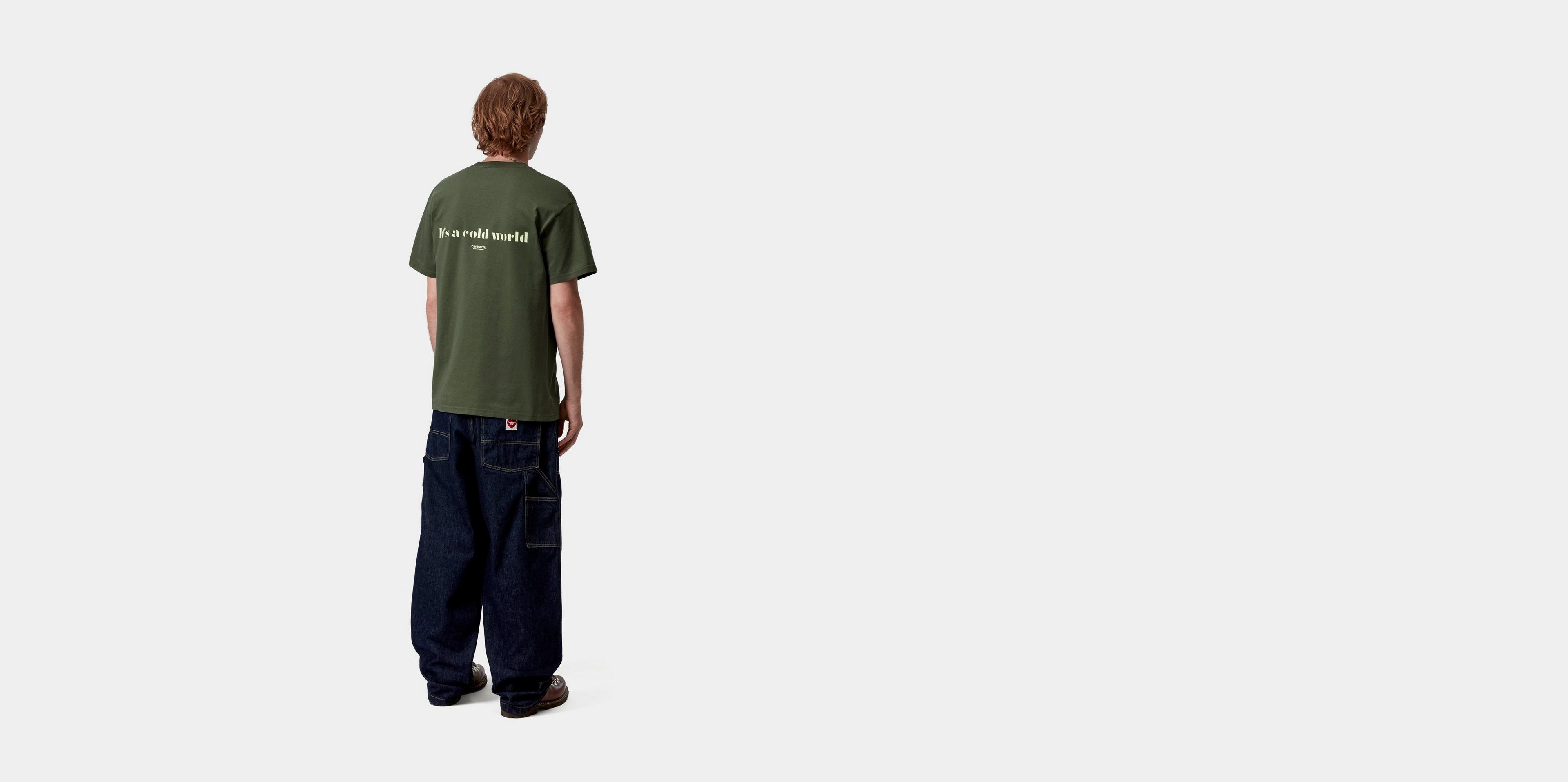 Carhartt WIP S/S Cold World T-Shirt, Opuntia | Official Online Store