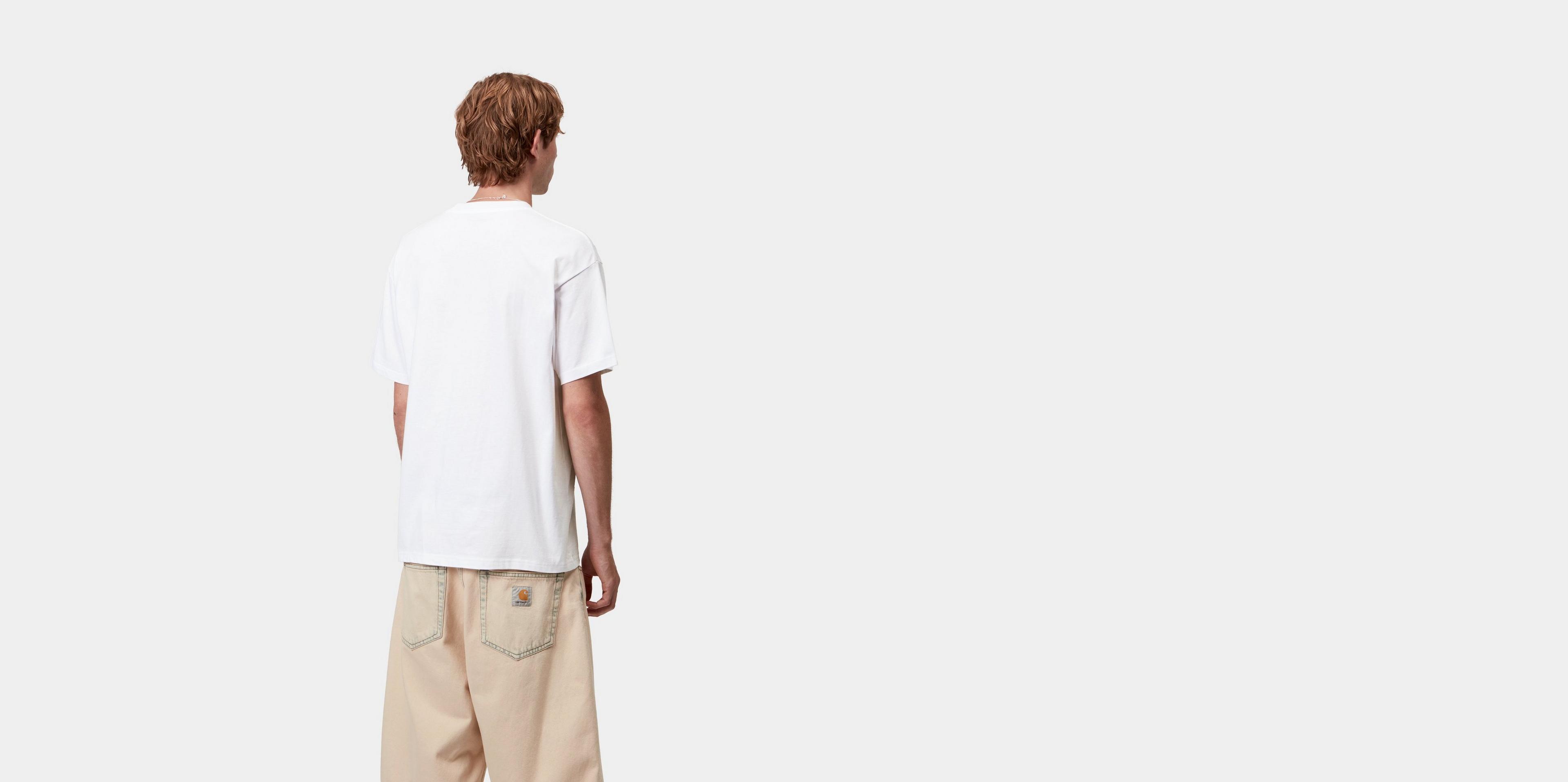【carhartt】\"S/S Fairplay\"グラフィックプリント Tシャツ/white Carhartt WIP S/S Fairplay T-Shirt, White | Official Online Store