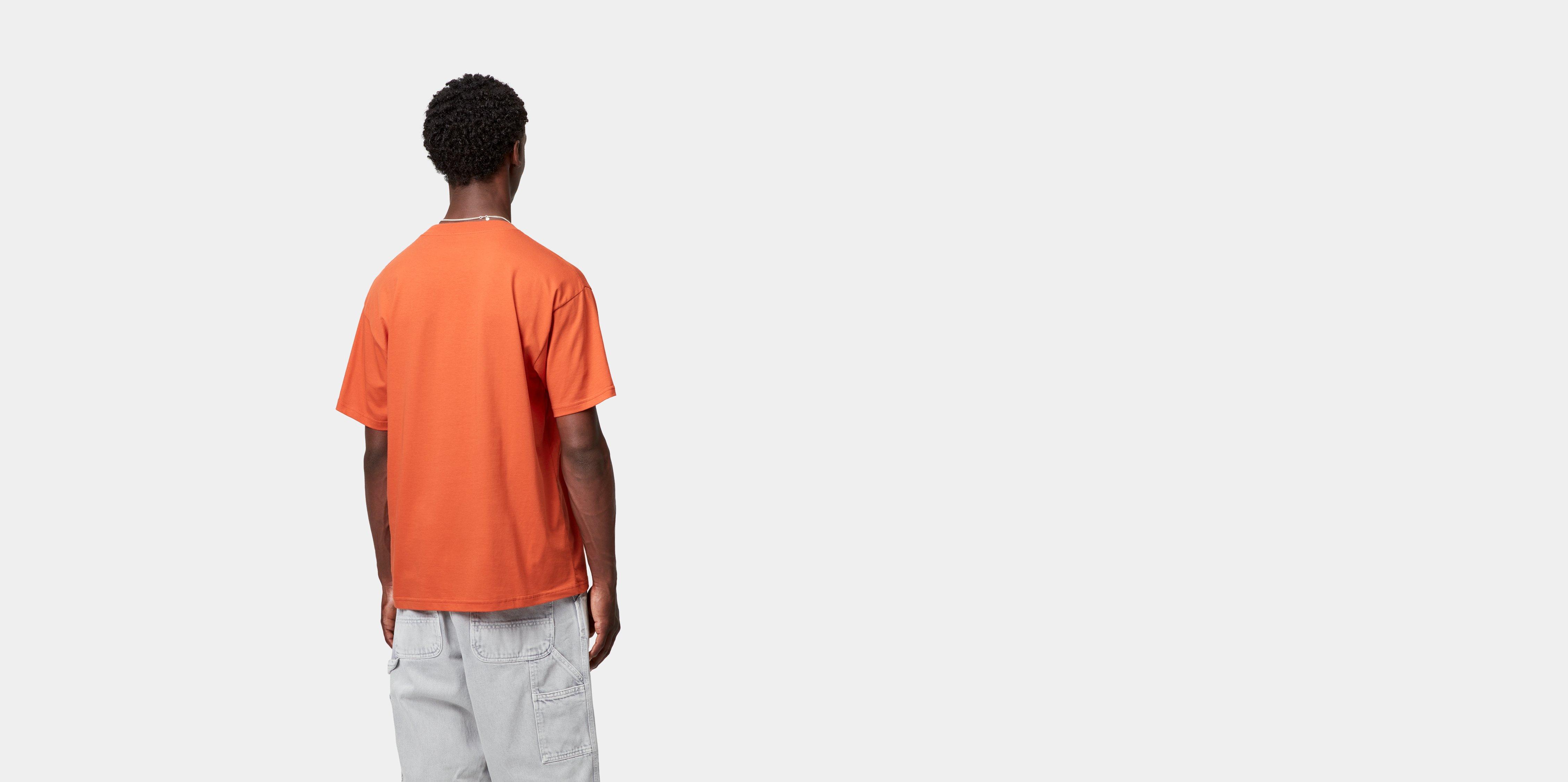 Carhartt WIP S/S Fairplay T-Shirt, Persimmon | Official