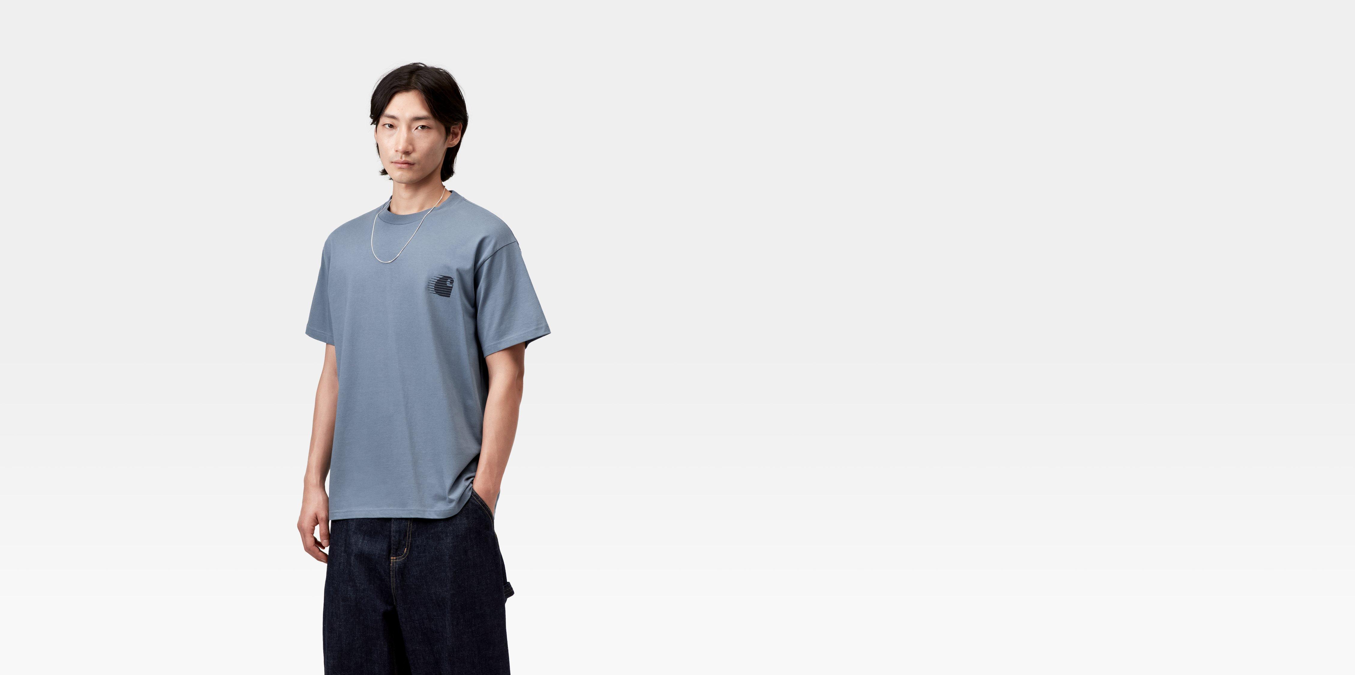 Carhartt WIP S/S C Logo Archive T-Shirt Angelite | blue | M | Men