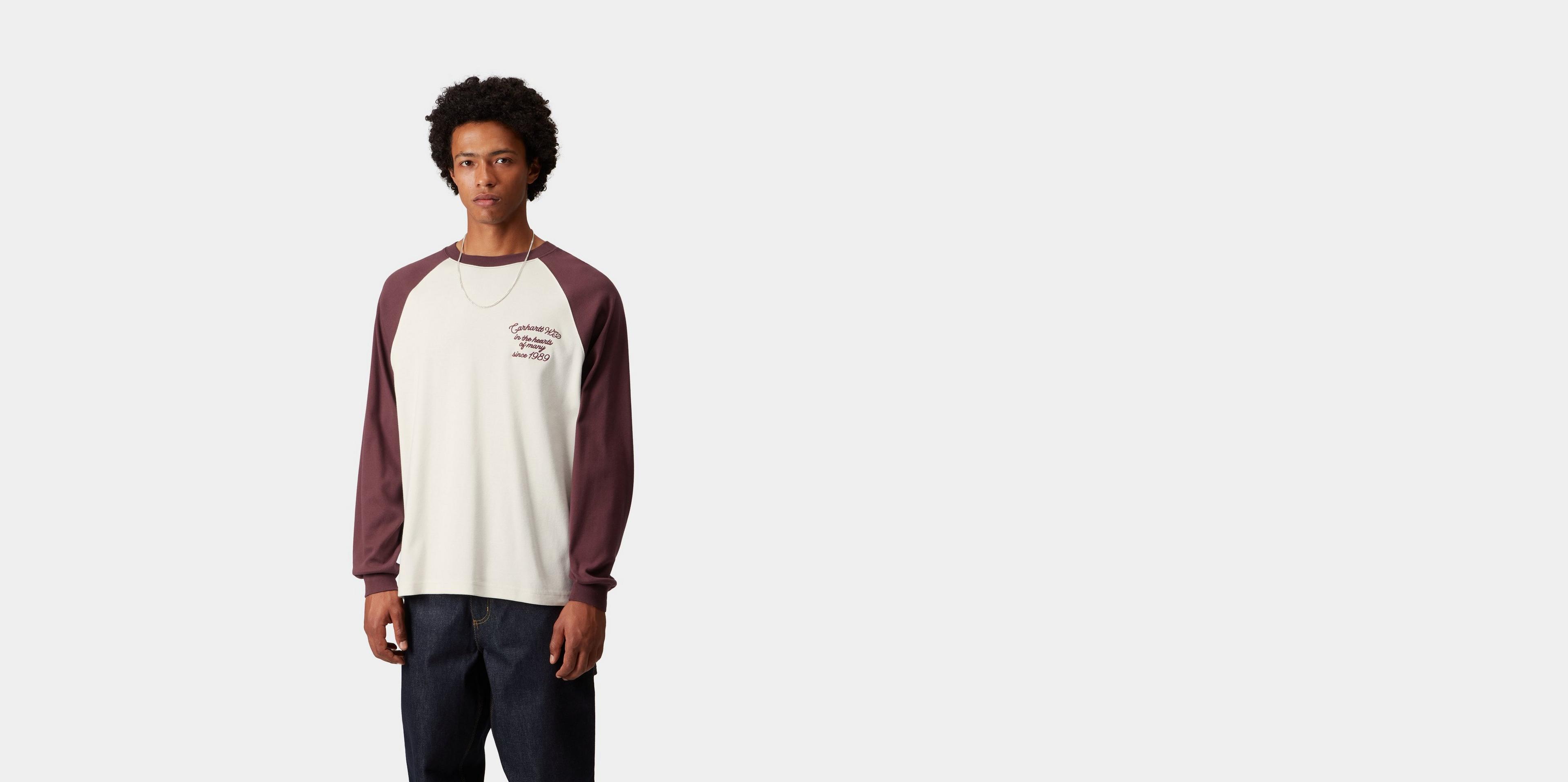 Carhartt WIP L/S Alston T-Shirt, Wax / Rondo | Official Online Store