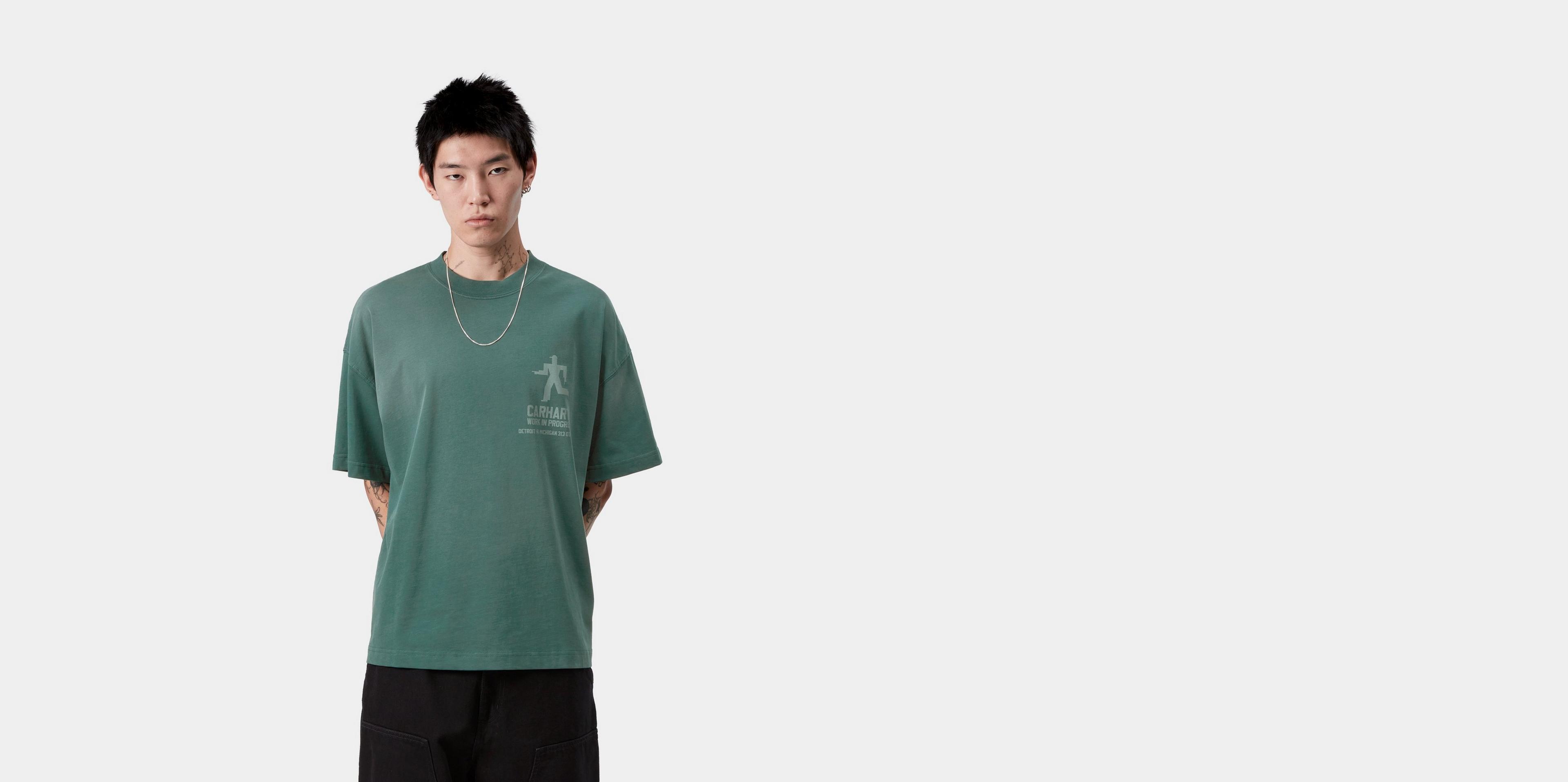 Carhartt WIP S/S Distance T-Shirt, Dark Fir | Official Online Store