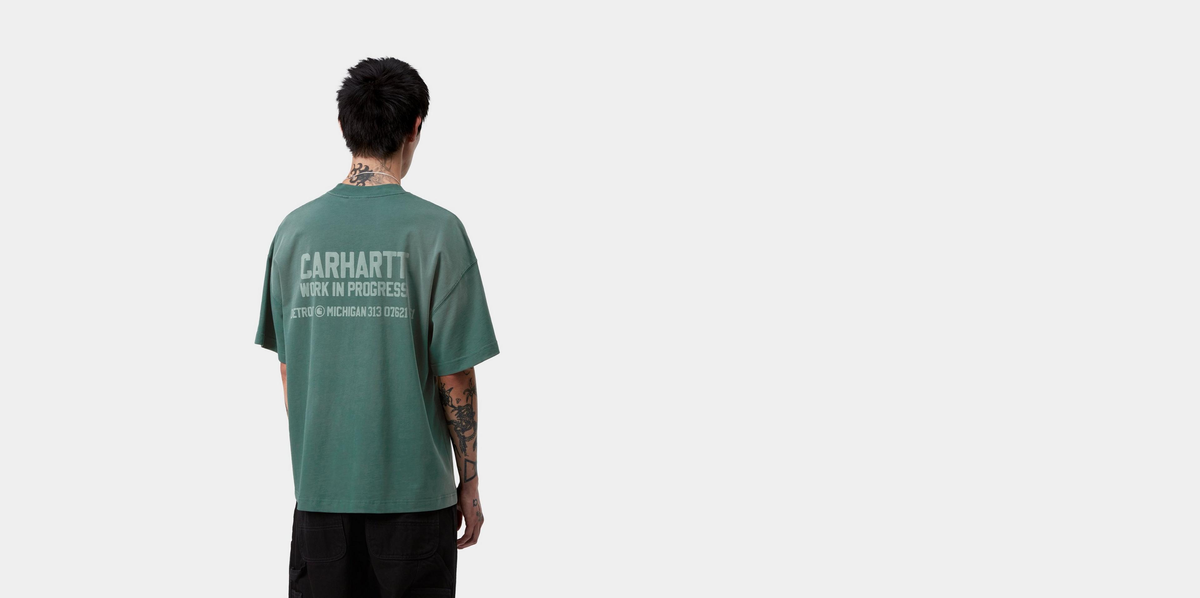 Carhartt WIP S/S Distance T-Shirt, Dark Fir | Official Online Store
