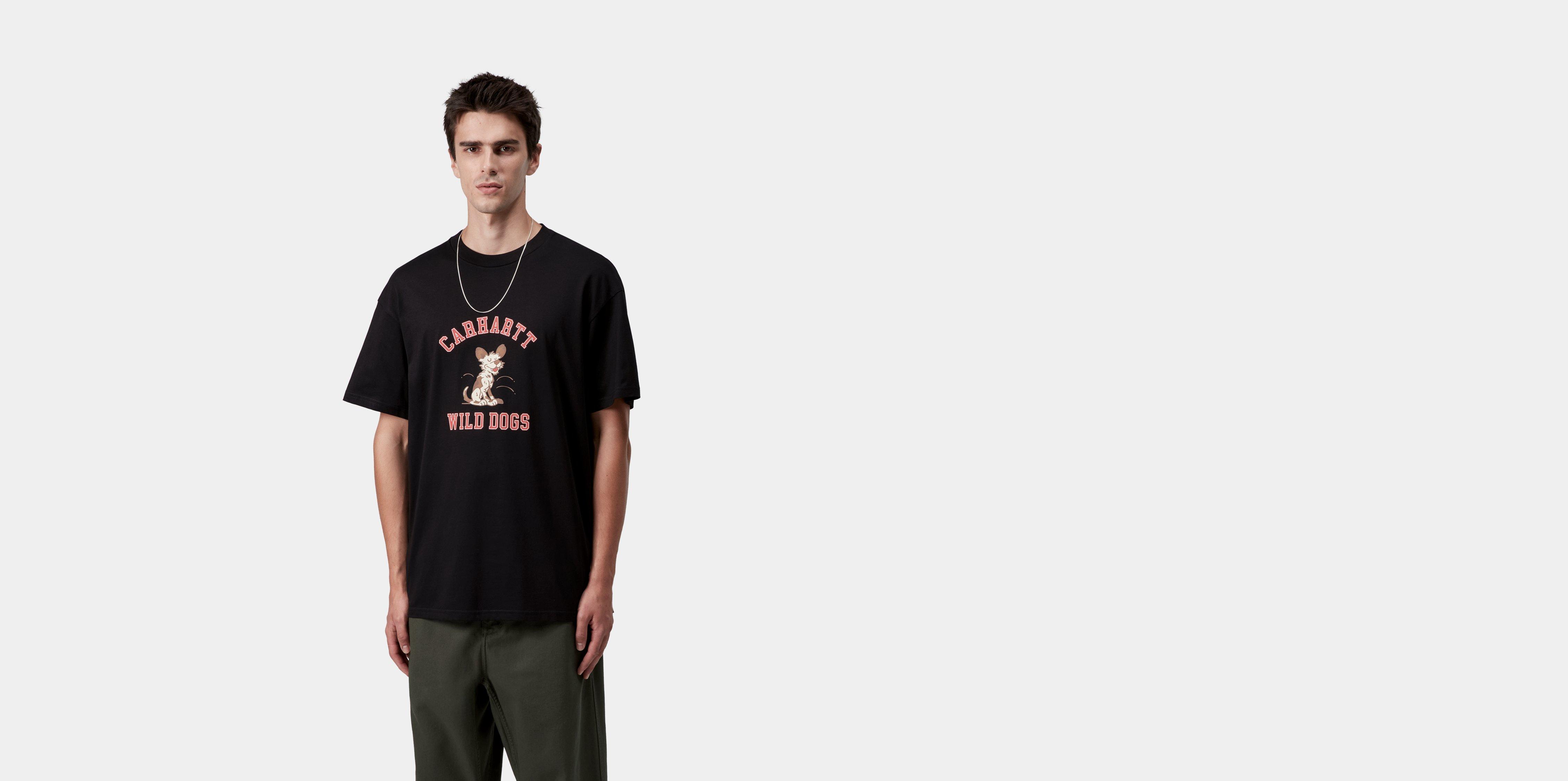 Carhartt WIP S/S Wild Dog T-Shirt Black | S | Men