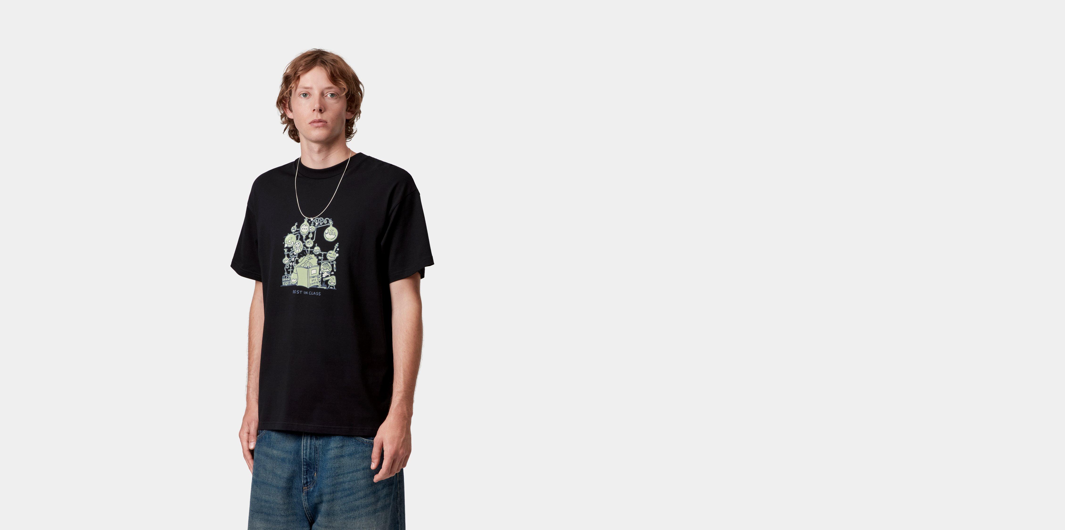 Carhartt WIP S/S Beaker T-Shirt Black | L | Men