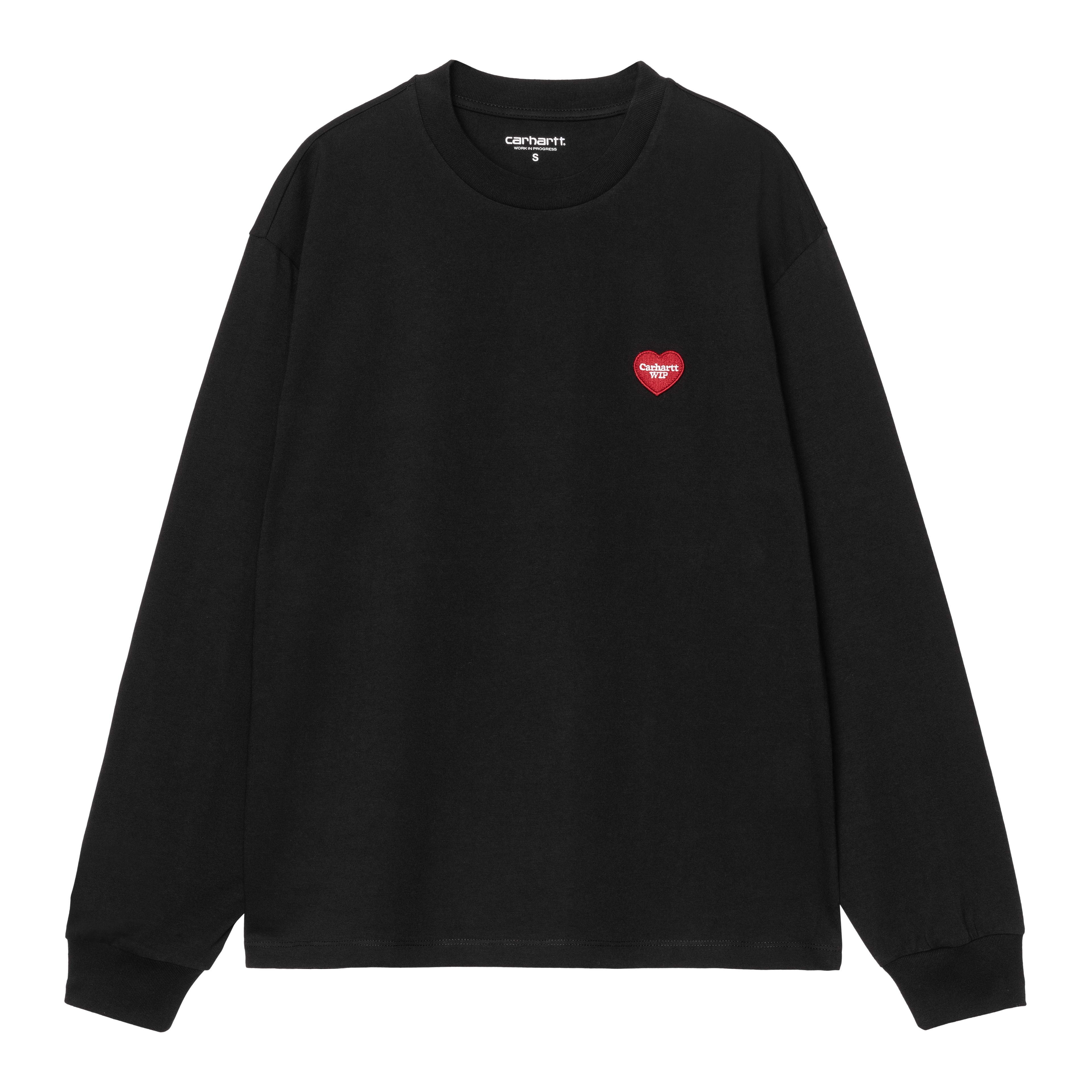 Ivay Women's Long Sleeve Heart Print Top - Valentine's Day Cute Tee Shirt