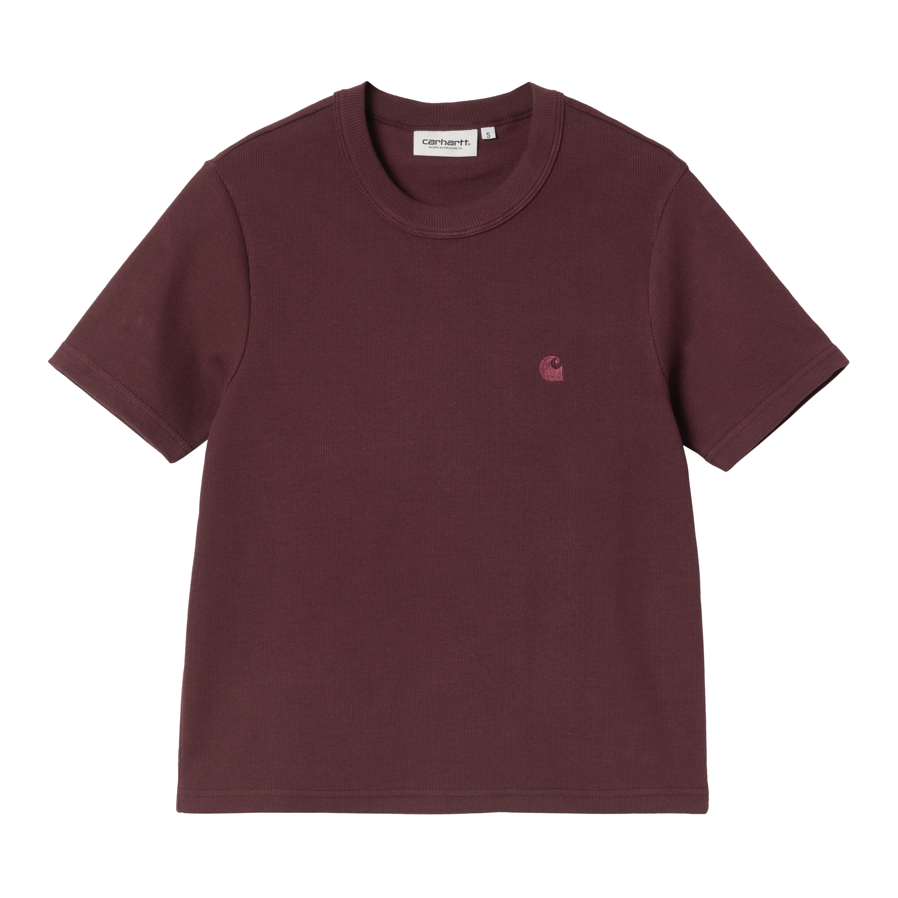 Carhartt WIP Women’s Short Sleeve Philipa T-Shirt in Rot