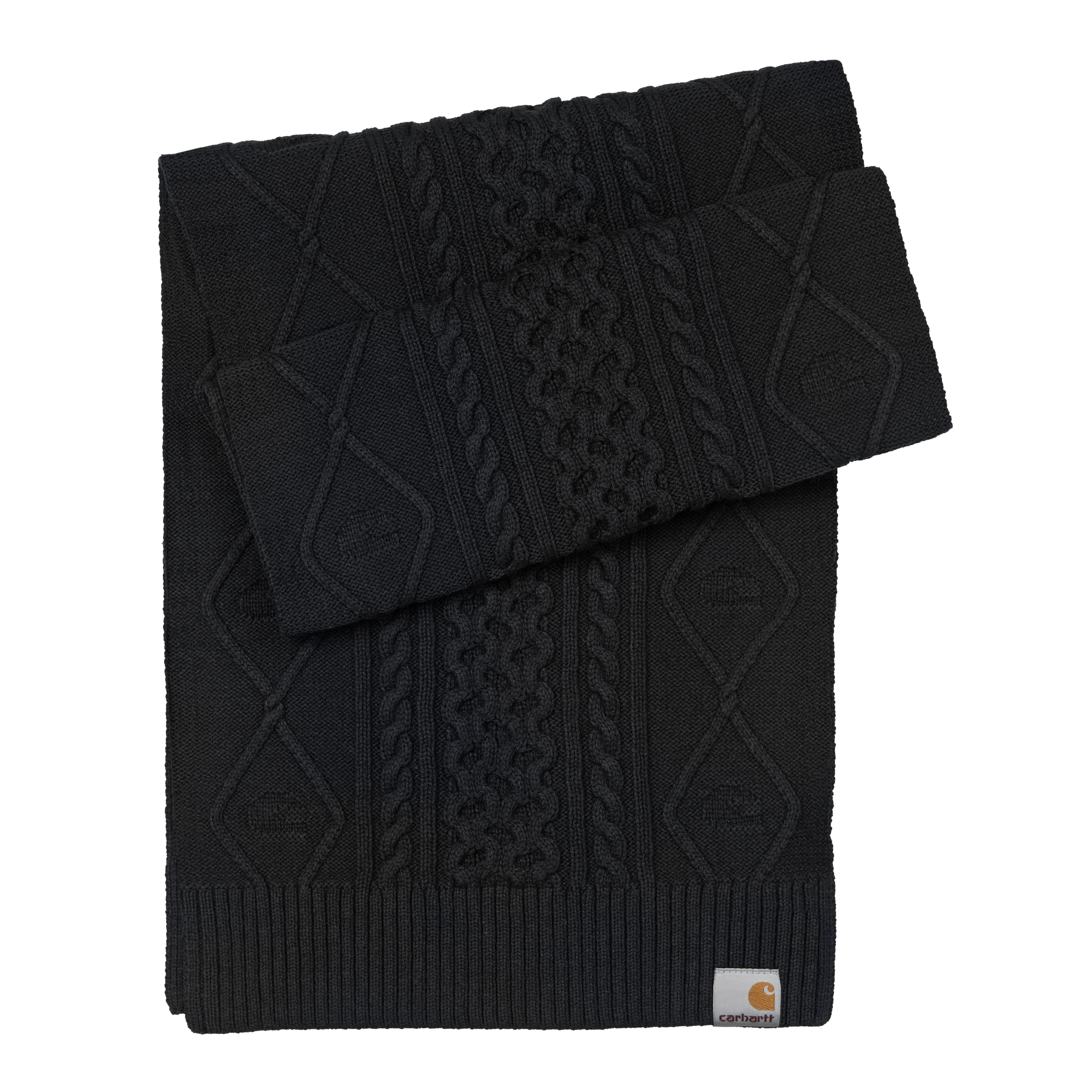 Carhartt WIP Shawn Scarf in Schwarz
