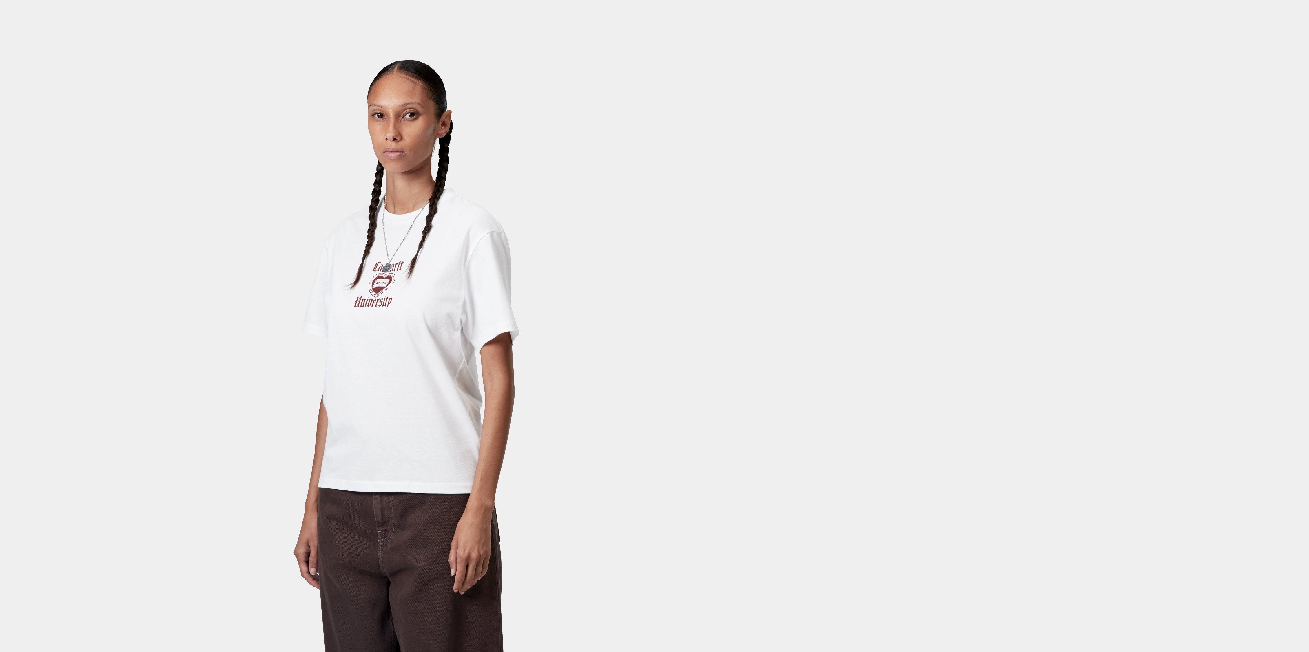 Carhartt WIP W' S/S Schooling T-Shirt White | L | Women