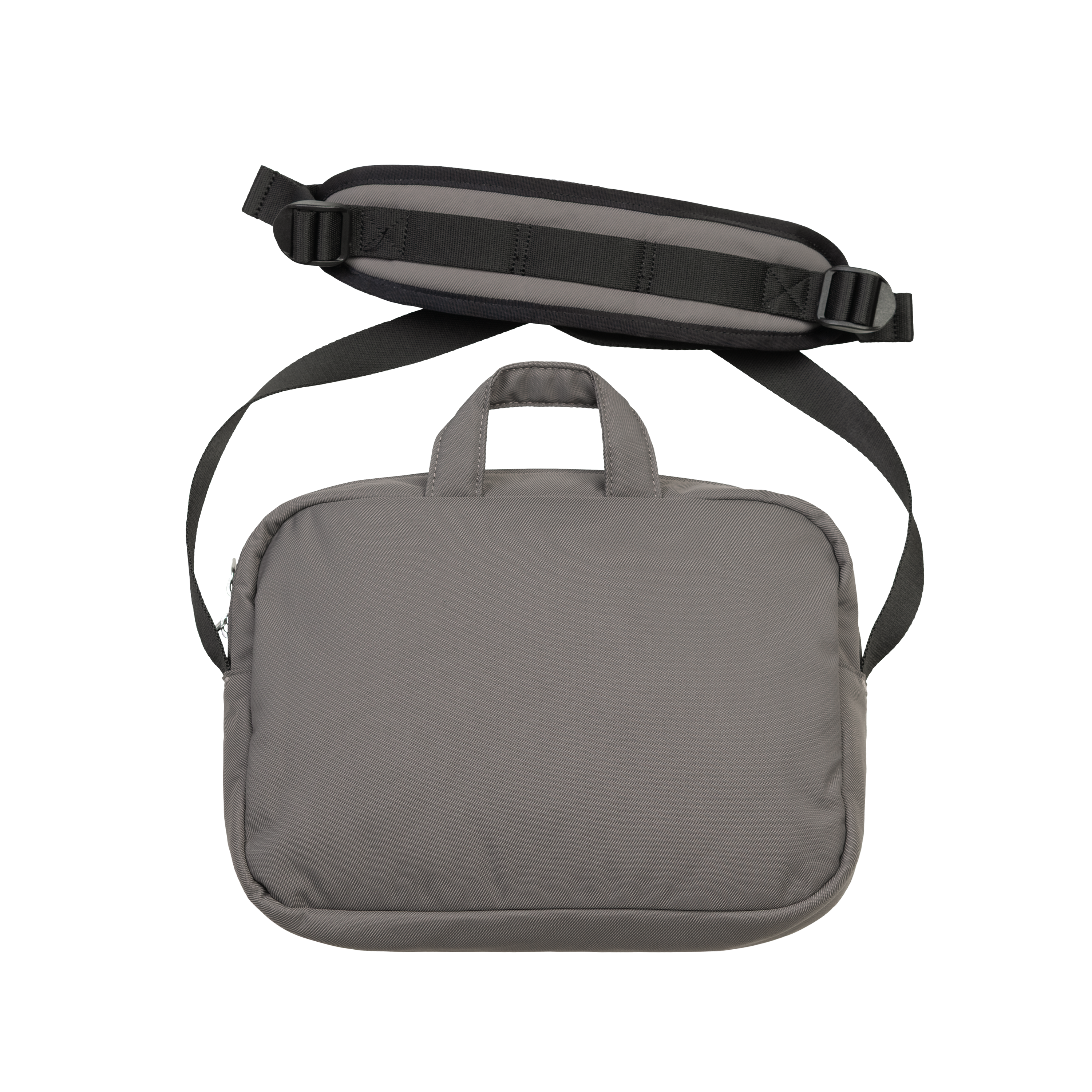 AC Infinity Stash Bag - 9 Inch Gray Nylon Smell-Proof Odor Blocking Handbag